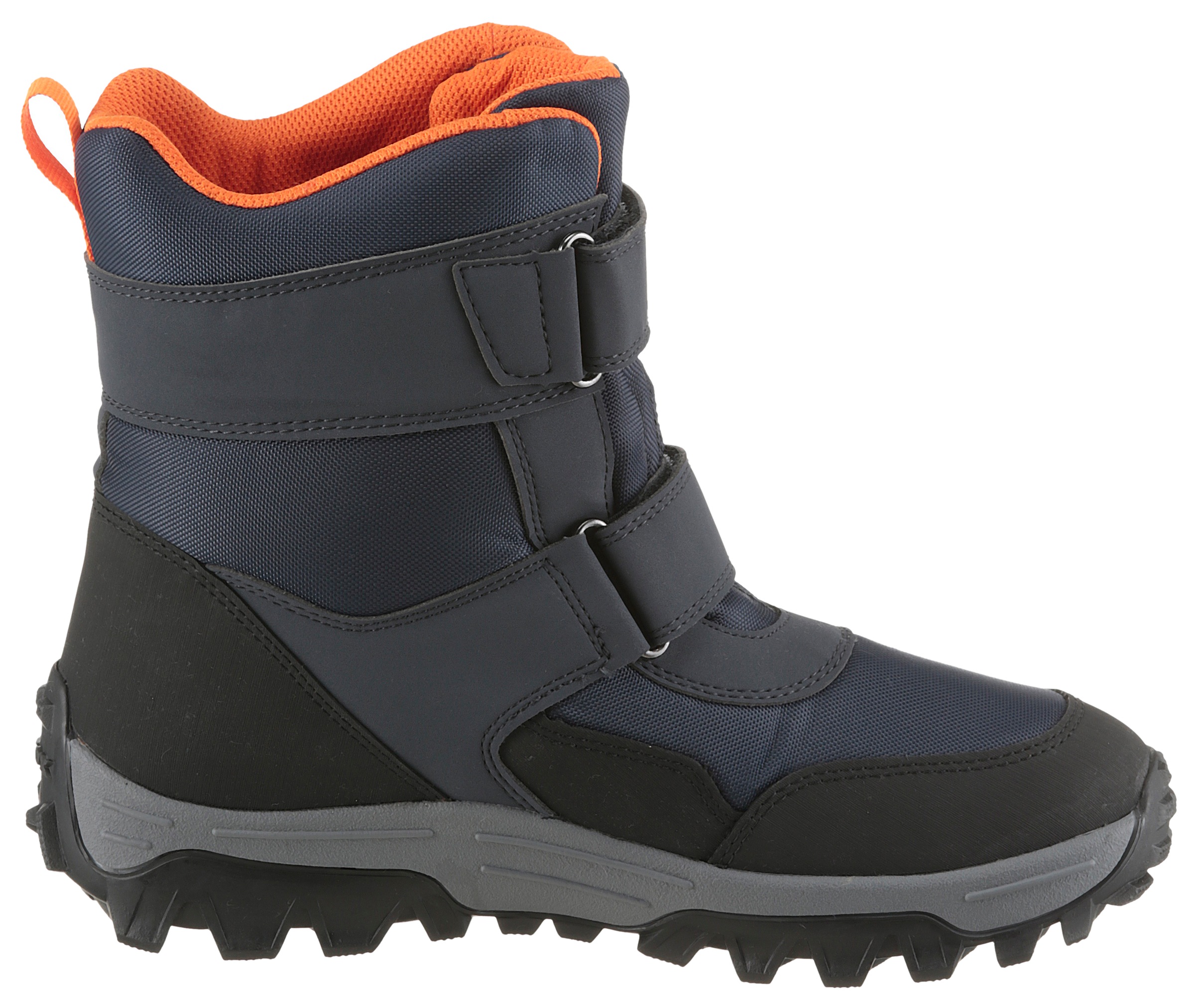 Geox Winterstiefel »J HIMALAYA BOY B ABX«, Snowboots, Klettstiefel mit Warmfutter, Größenschablone zum Download