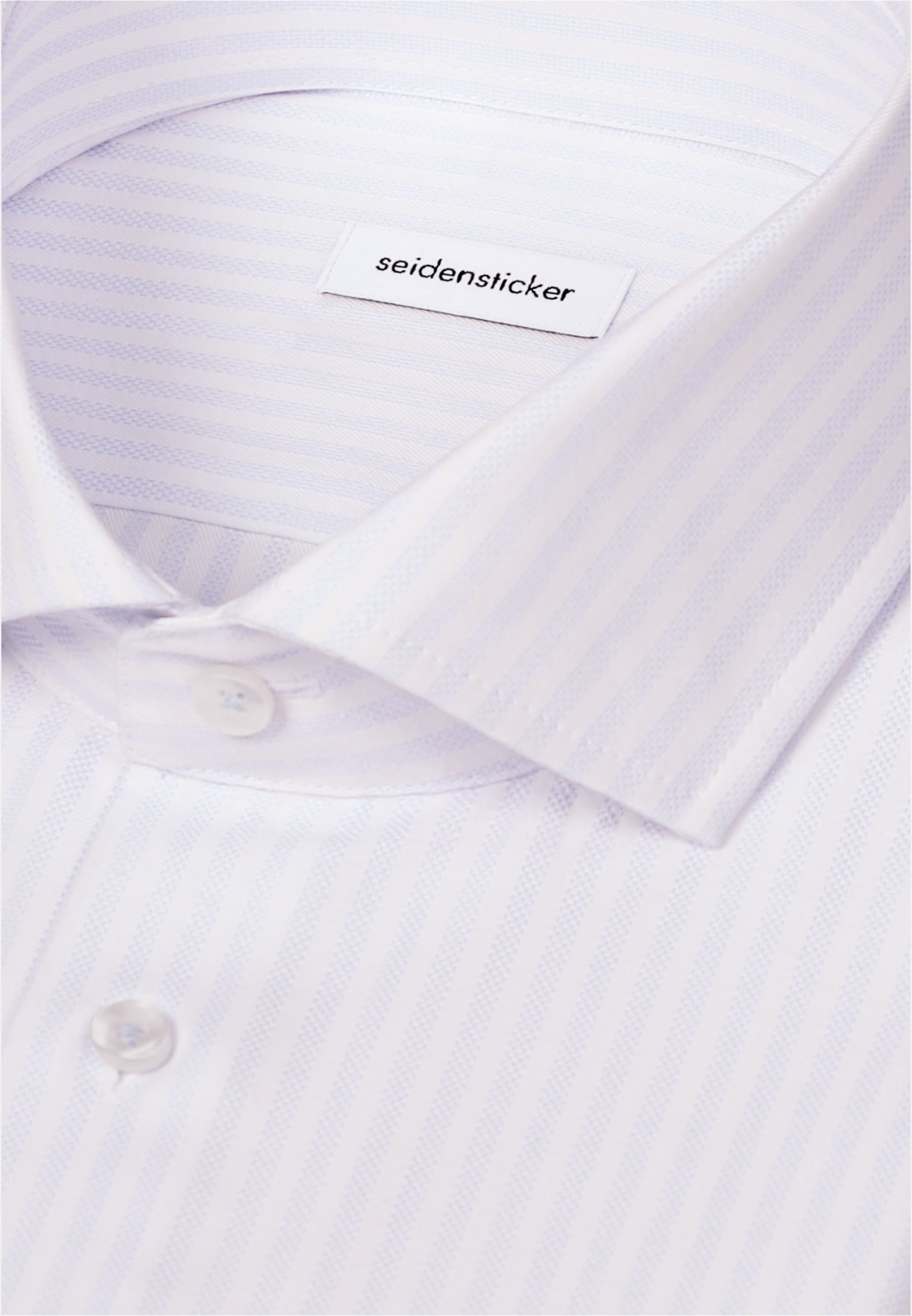seidensticker Businesshemd »Schwarze Rose« Regular 1/1 Kentkragen Gestreift