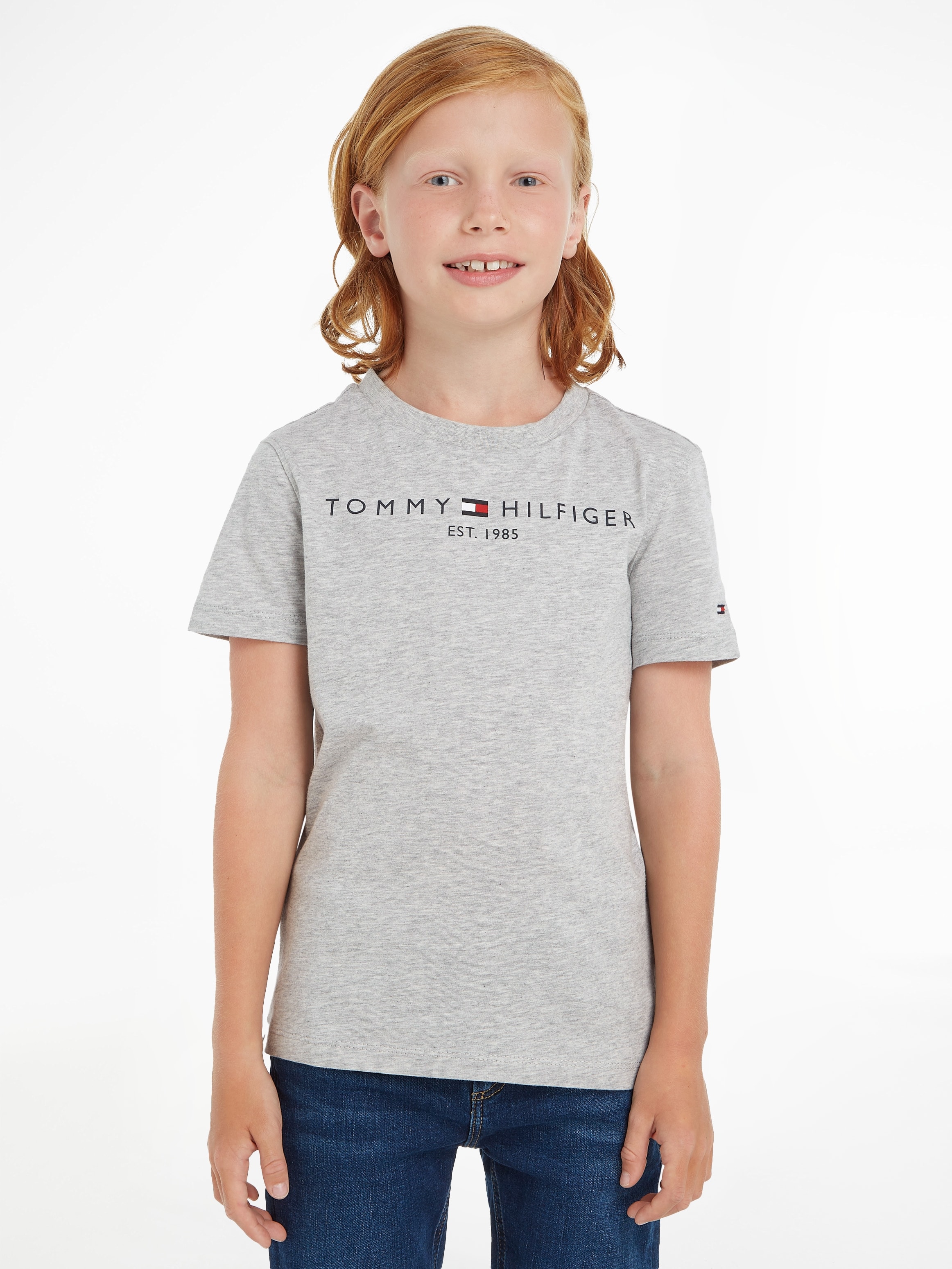 Tommy Hilfiger T-Shirt »ESSENTIAL Kids MiniMe,für bei OTTO Jungen Kinder und bestellen TEE«, Mädchen Junior