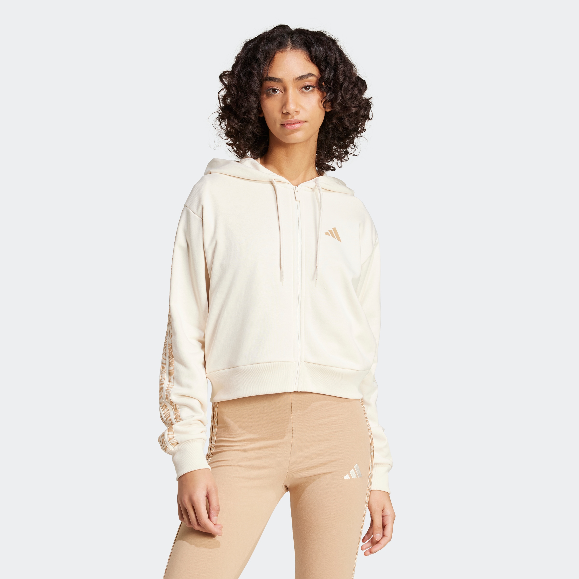 adidas Sportswear Kapuzensweatshirt »W RC 3S FZ HD«