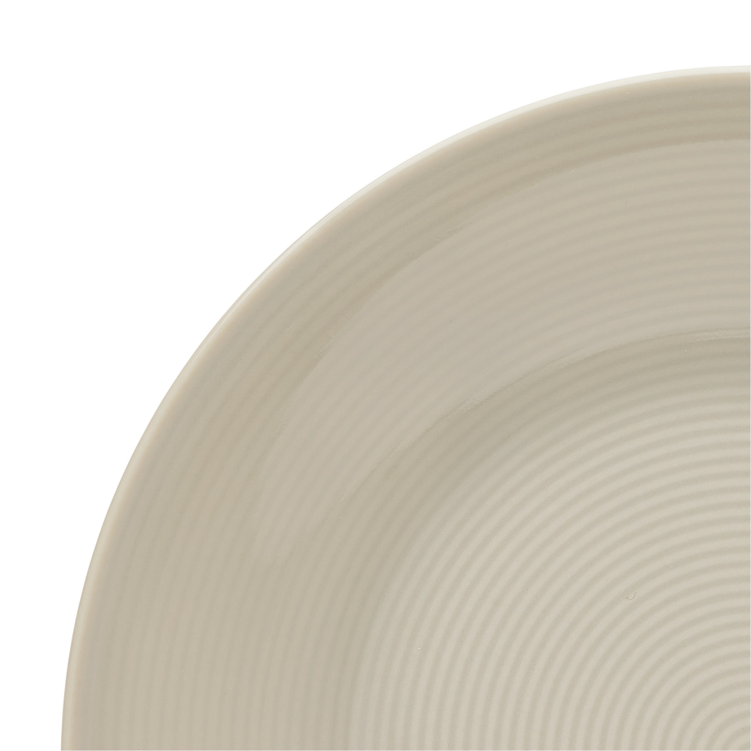 van Well Dessertteller »Teller Set, Jive, Teller 21 cm, 6 Stück« dezentes Spiraldekor, spülmaschinen-und mikrowellengeeignet