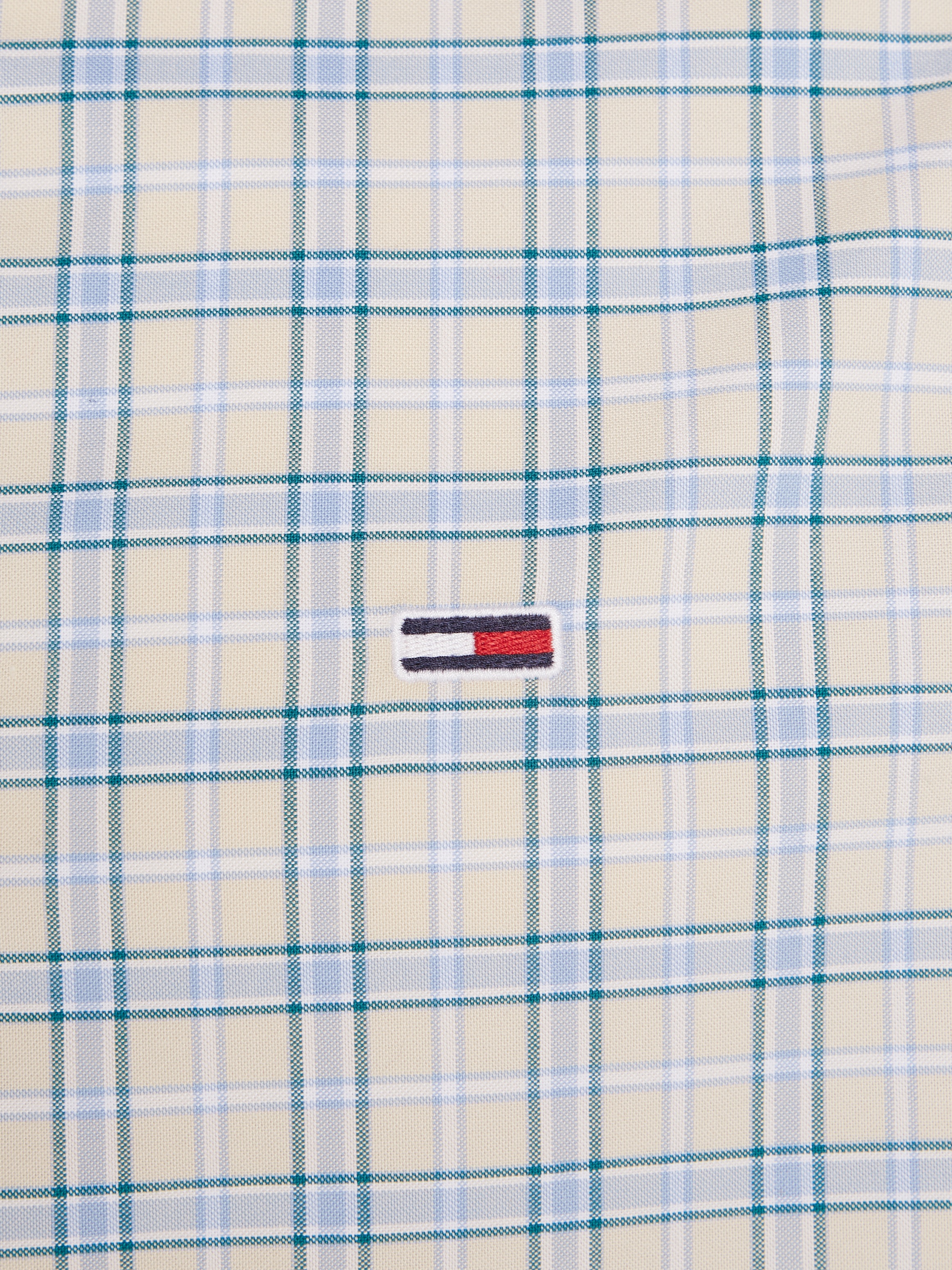 Tommy Jeans Langarmhemd »TJM REG OXFORD CHECK SHIRT«