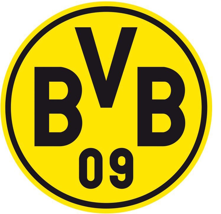 Wandtattoo »Fußball Borussia Dortmund Logo«, (1 St.), selbstklebend, entfernbar
