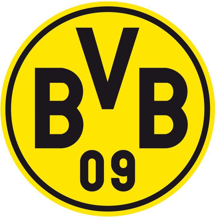 Wall-Art Wandtattoo »Fußball Borussia Dortmund Logo«, (1 St.)