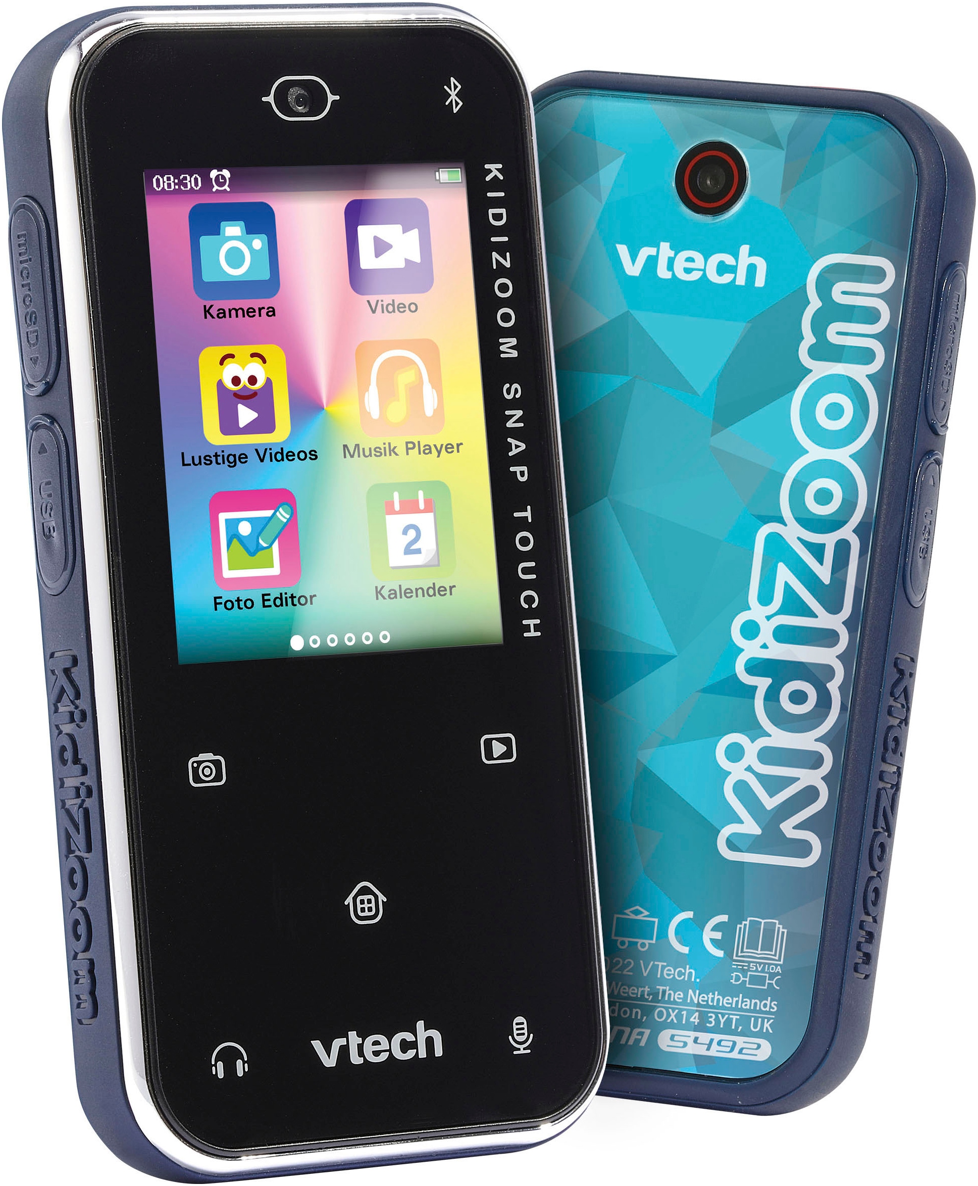 Kinderkamera »KidiZoom Snap Touch, blau«, im coolen Smartphone-Format; inklusive...