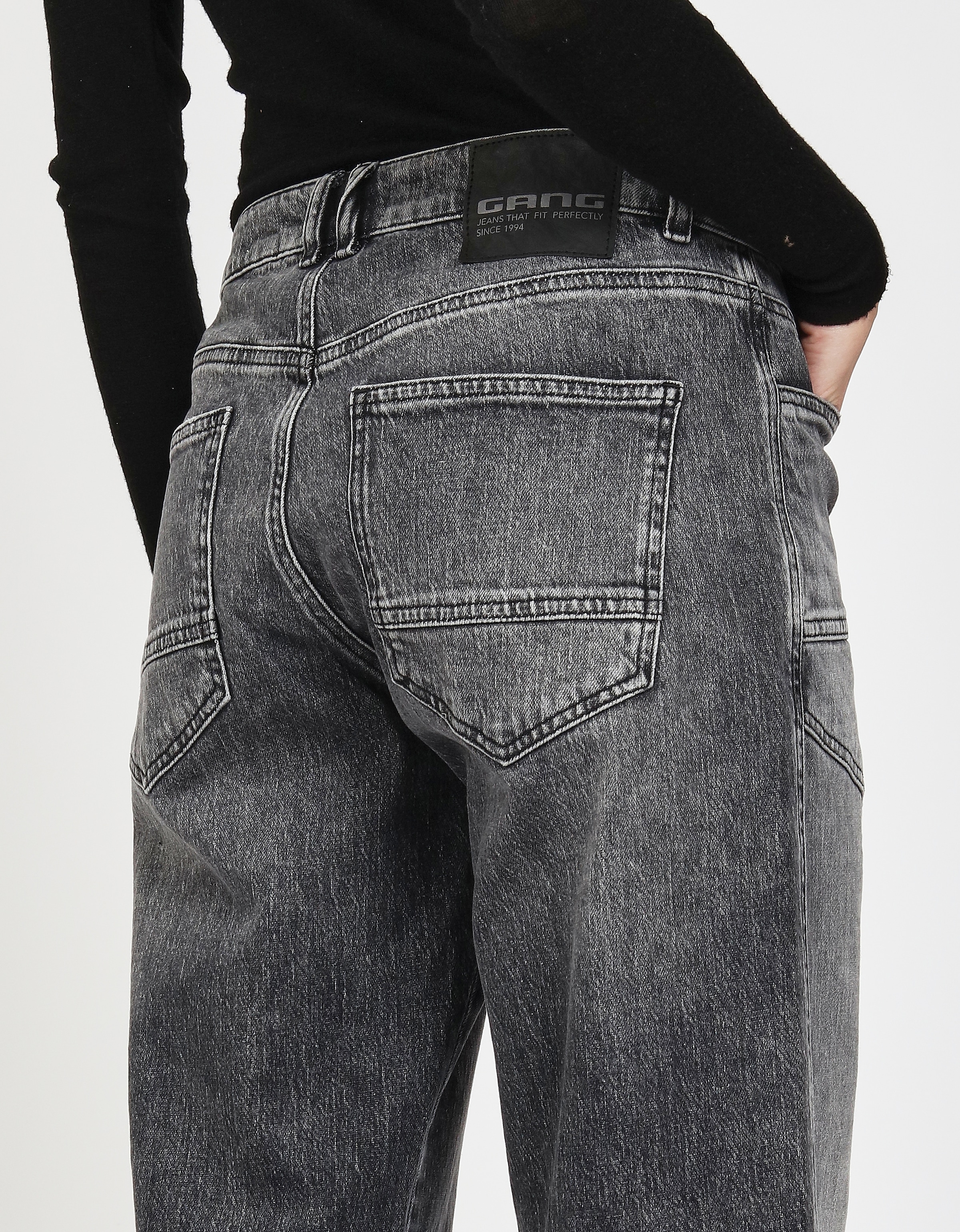 GANG Loose-fit-Jeans »94ROBERTA«, mit übergroßen aufgesetzten Taschen