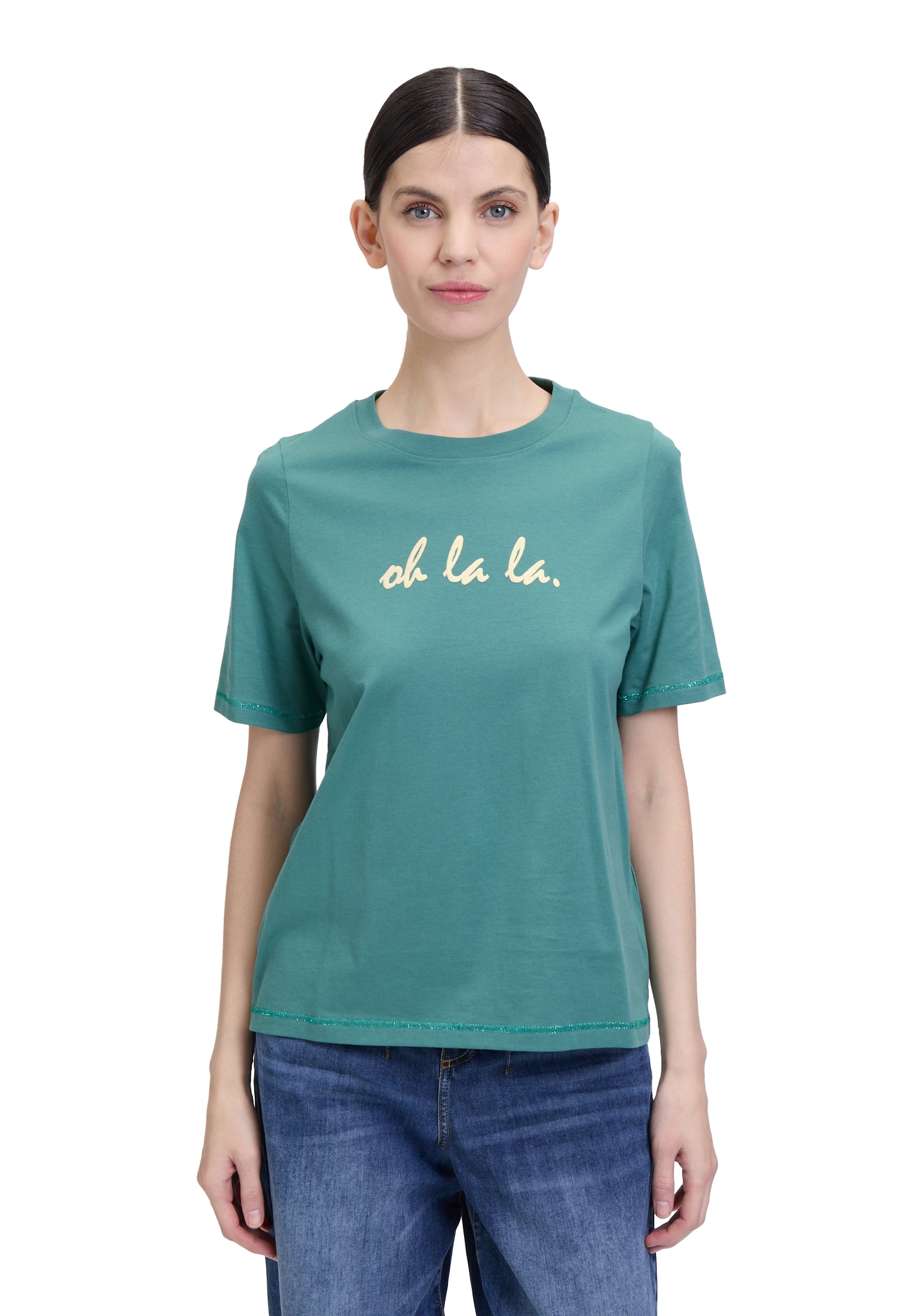 Cartoon T-Shirt »Printshirt mit Rundhalsausschnitt«