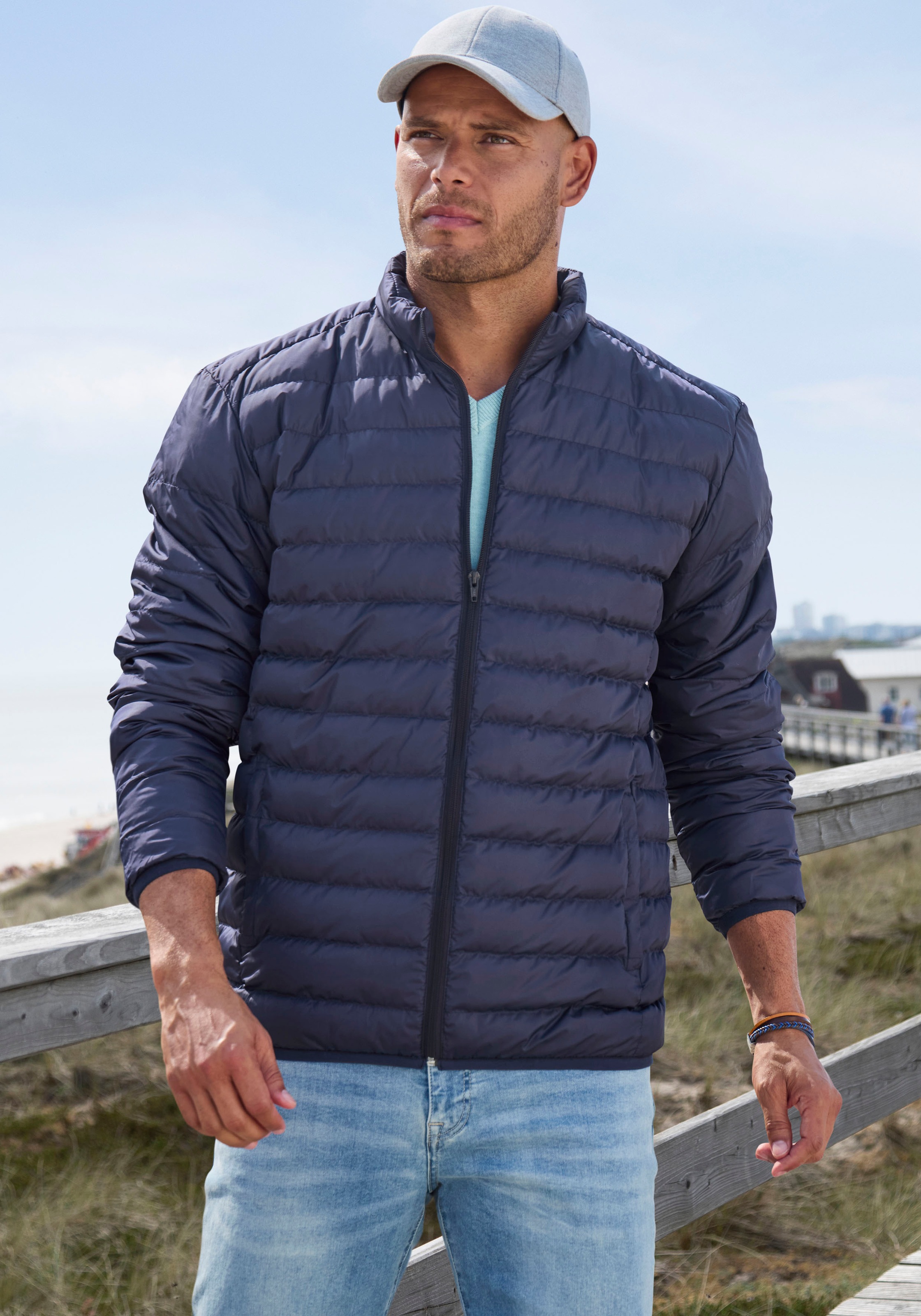 H.I.S Steppjacke, ohne Kapuze, leicht und gut zu verstauen