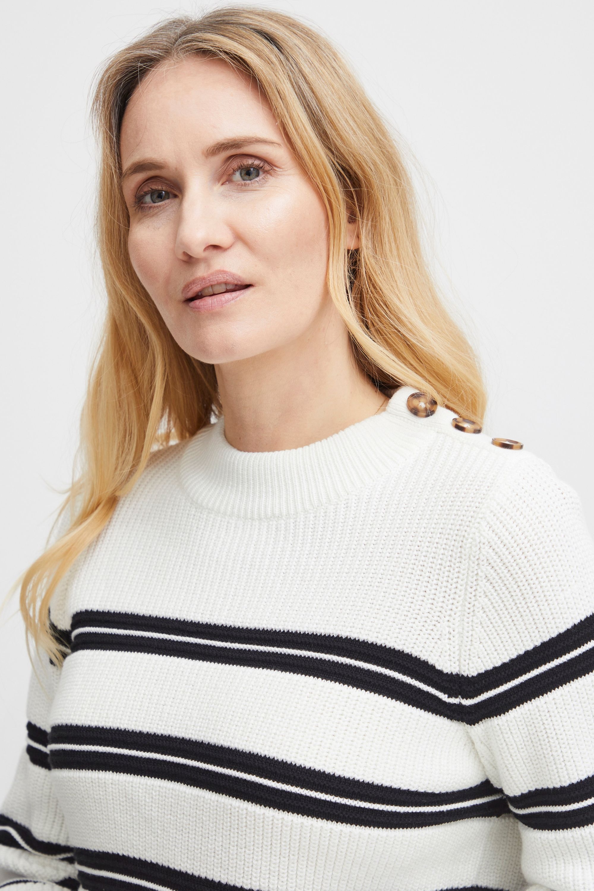 fransa Strickfleece-Pullover »Strickpullover FRFilipa«