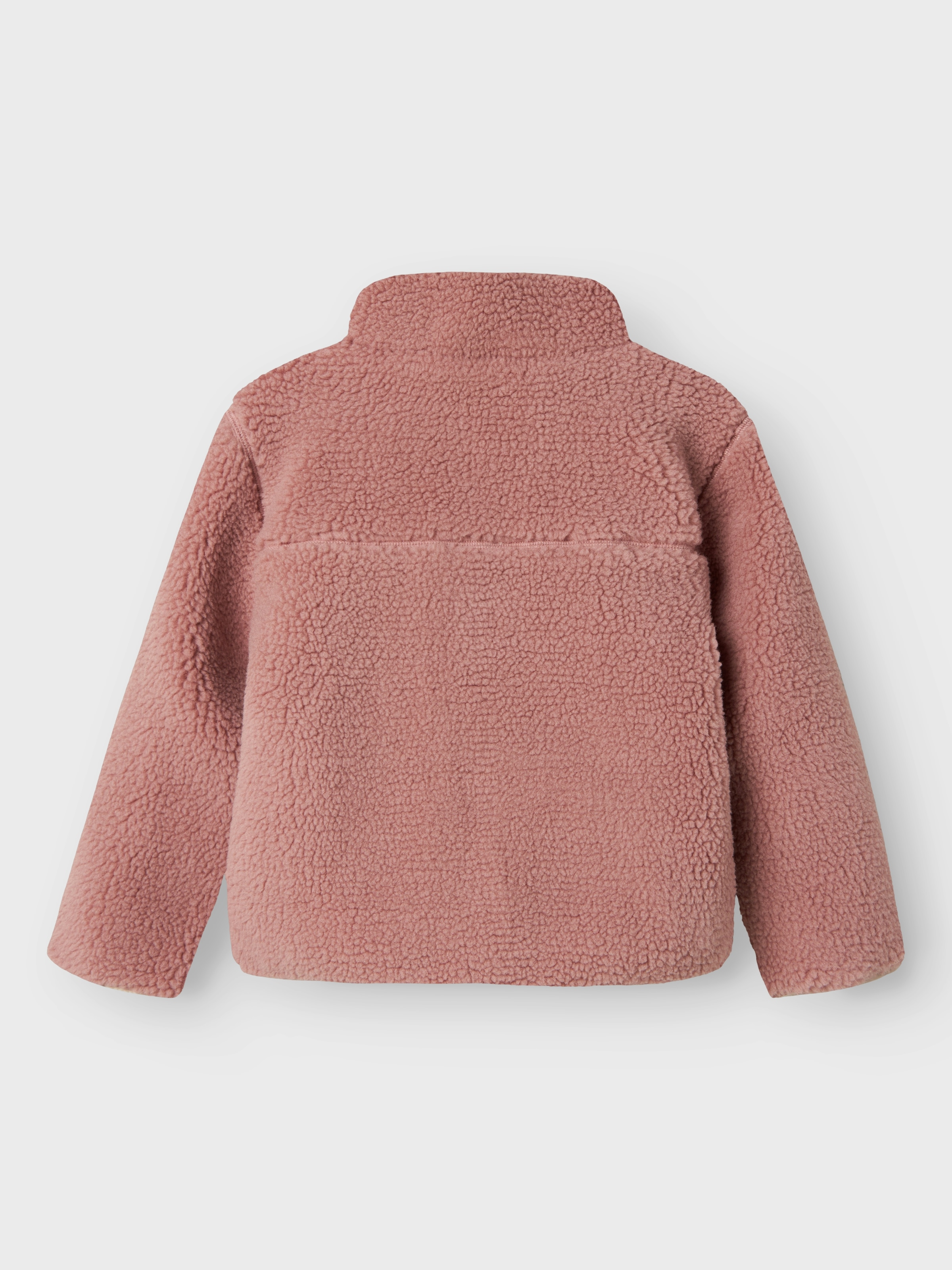 Name It Strickfleecejacke »NMNMATTIA SHERPA JACKET PB«, ohne Kapuze