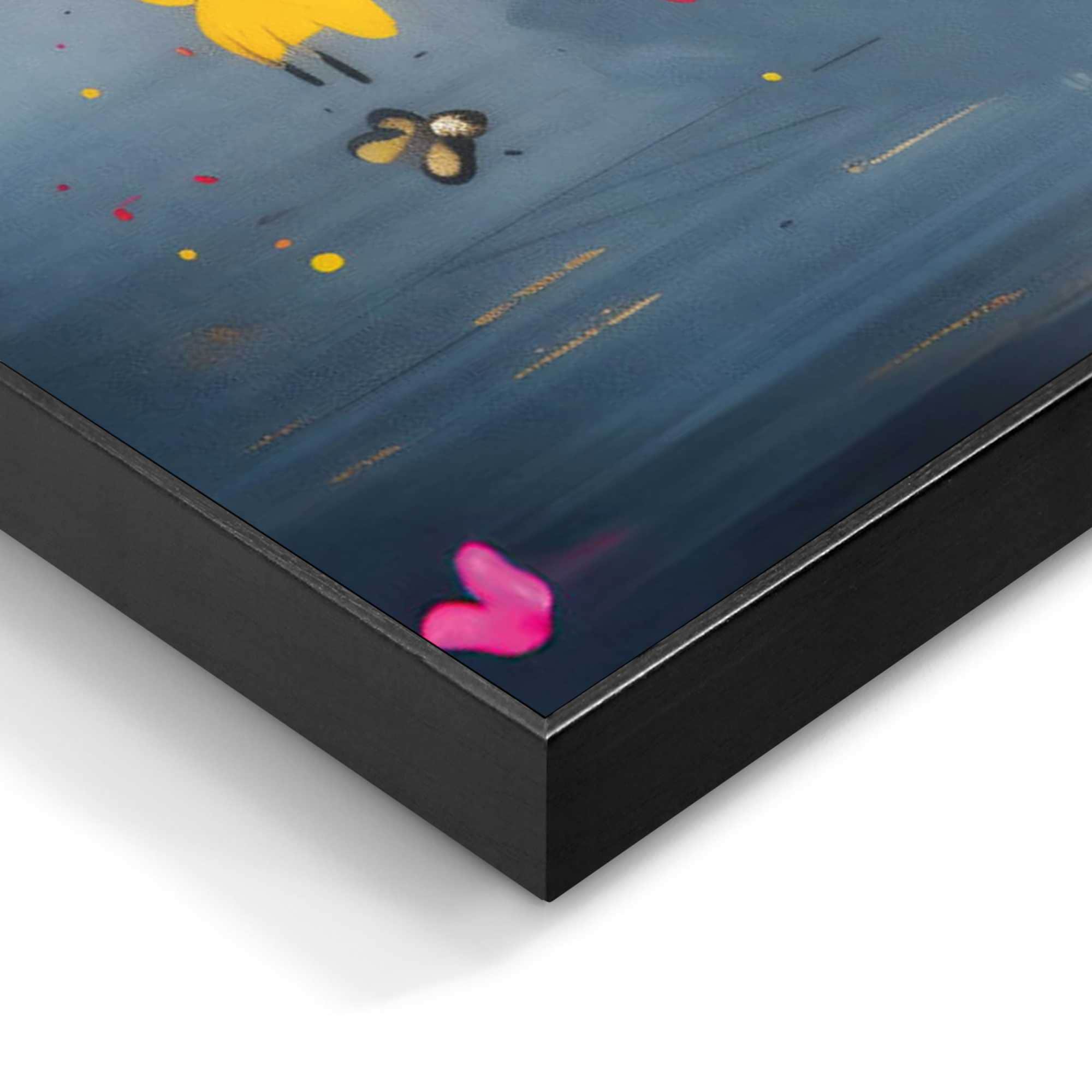 Reinders! Wandbild »Butterfly Balloon« Kinderzimmer - Schmetterlinge - Kind - Mehrfarbig - MDF - Street Art