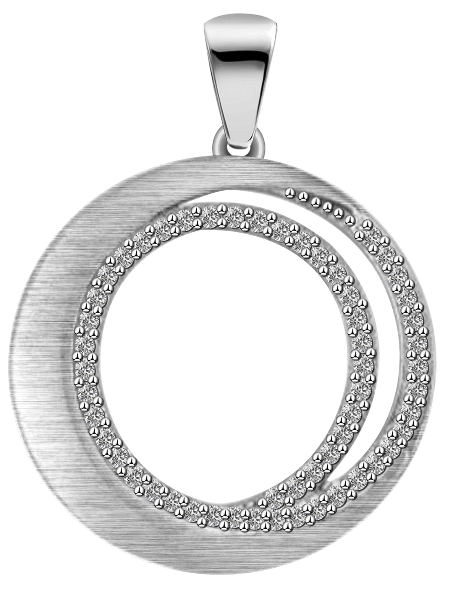 Adelia´s Kettenanhänger »Damen Anhänger aus 925 Silber mit Zirkonia«