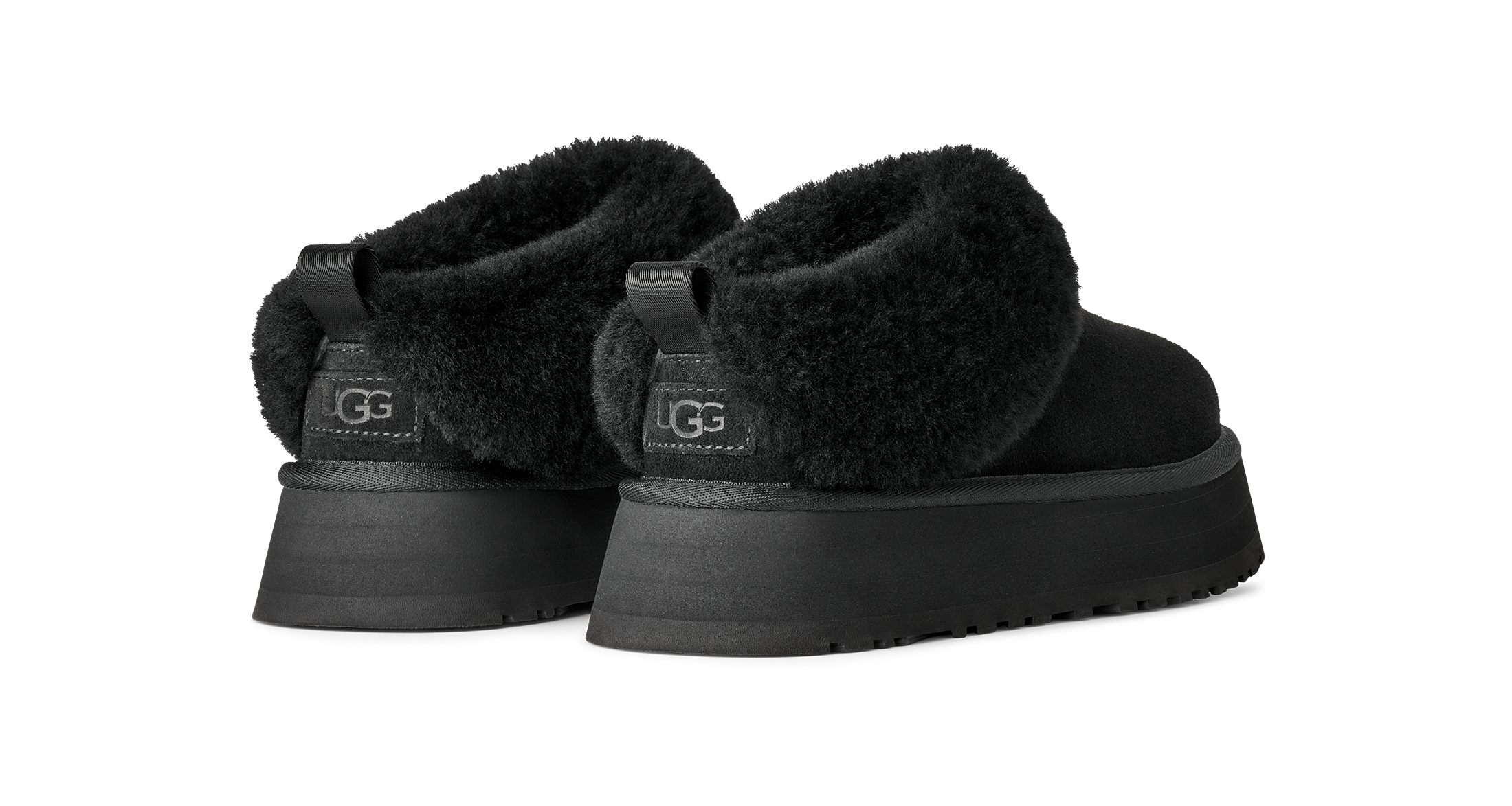 UGG Schlupfboots »W TAZZELLE«  Mule, Schlupfschuh, Micro Boots mit Lammfell-Kragen