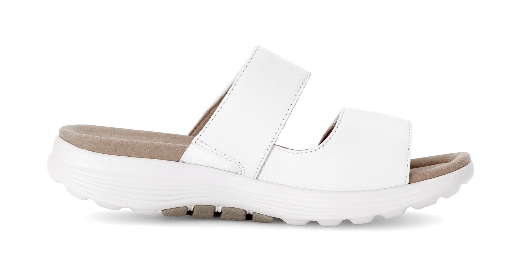 rollingsoft Pantolette  Keilabsatz, Schlupfschuh, Sommerschuh in Komfortweite G (=weit)