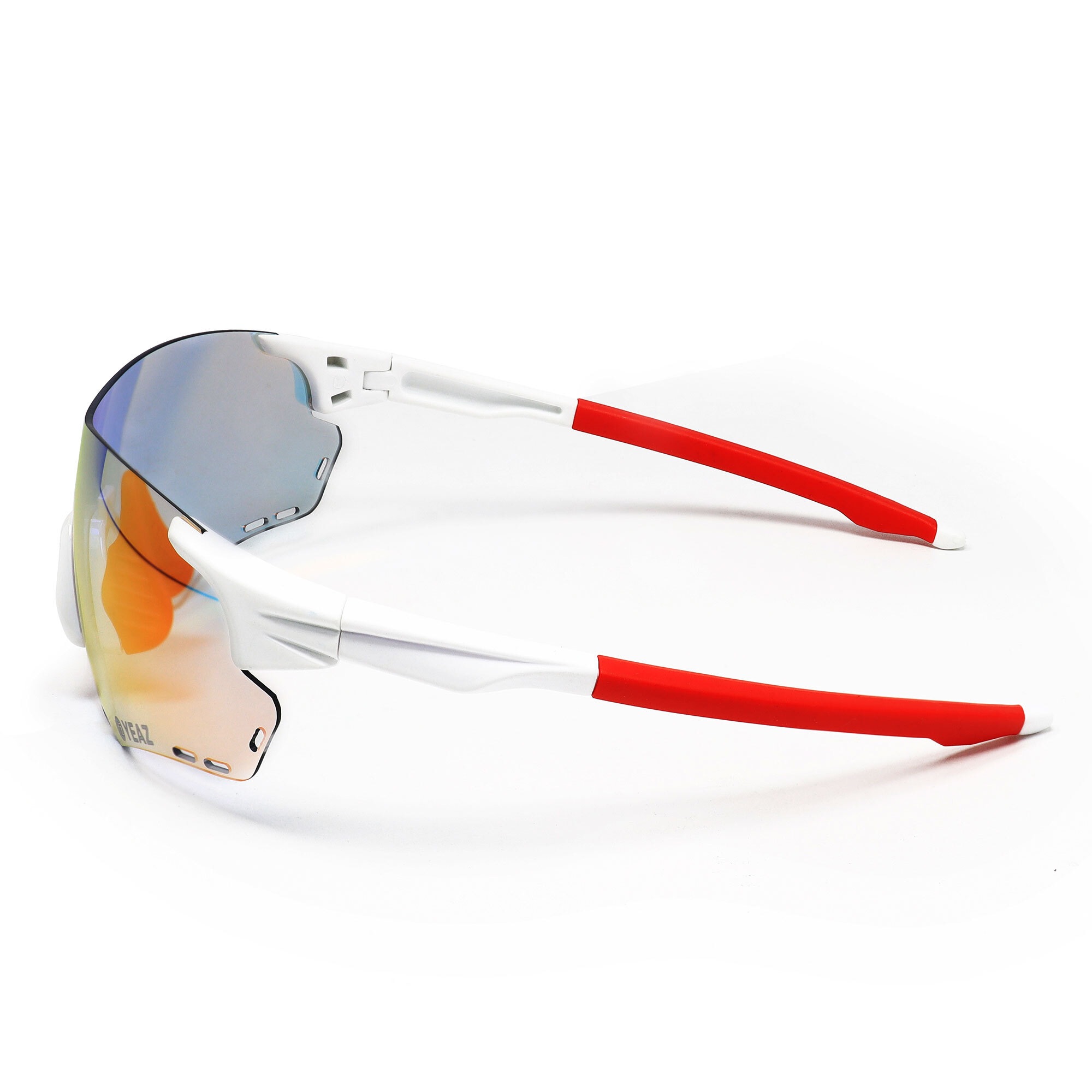 YEAZ Sportbrille »Sport-Sonnenbrille weiß/rot SUNELATION«