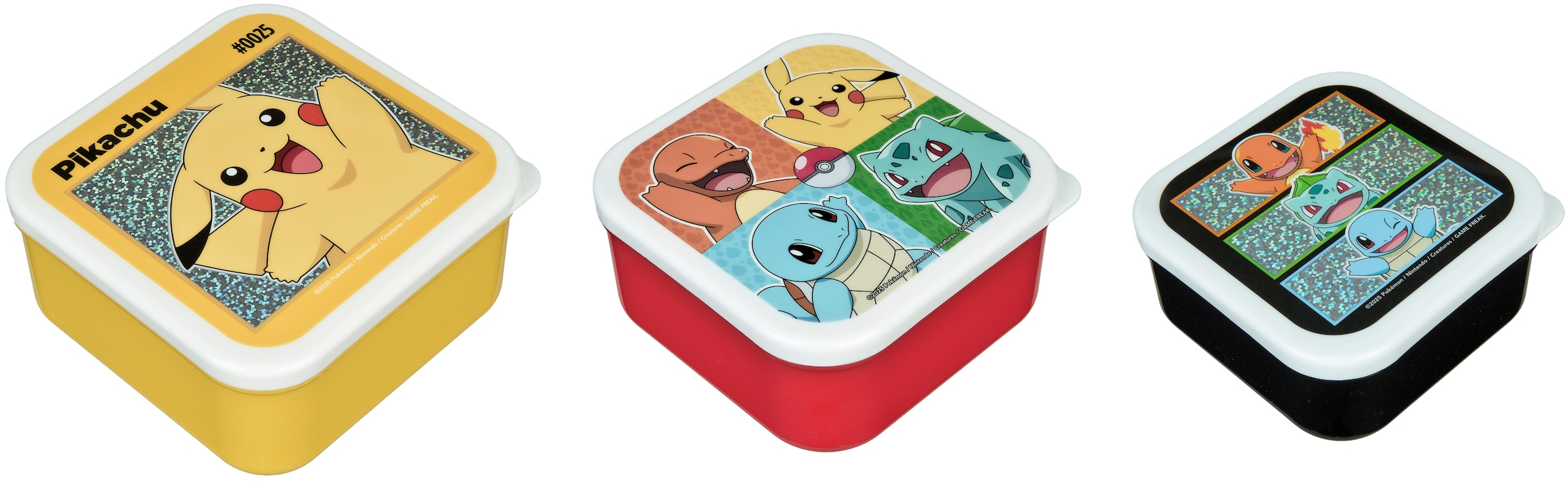 UNDERCOVER Kinderrucksack »Pokémon« inklusive Brotdosen 3er Set