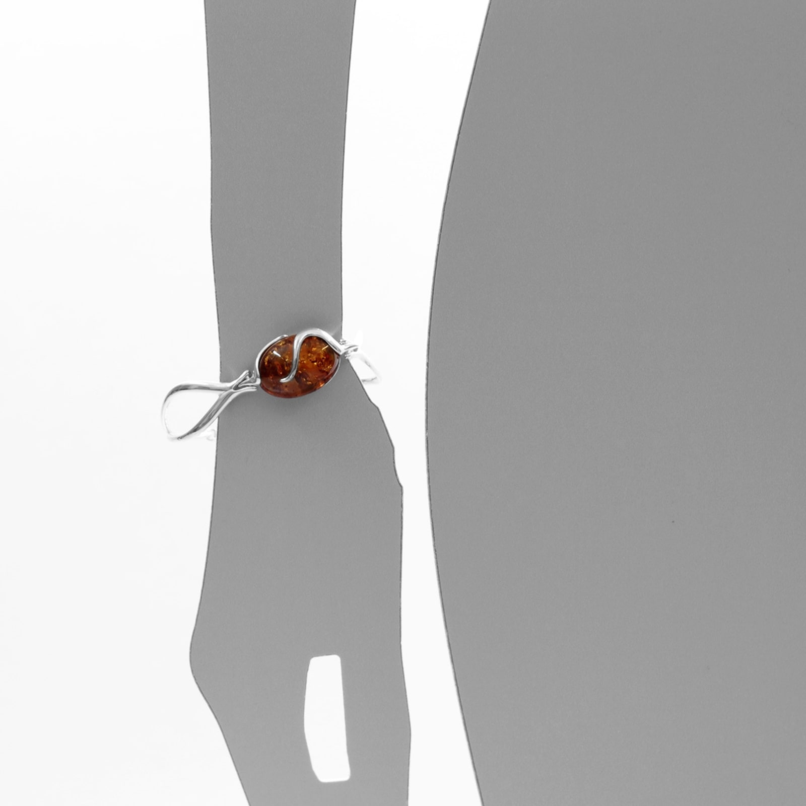 OSTSEE-SCHMUCK Armreif »- Gesine - Silber 925/000 - Bernstein«