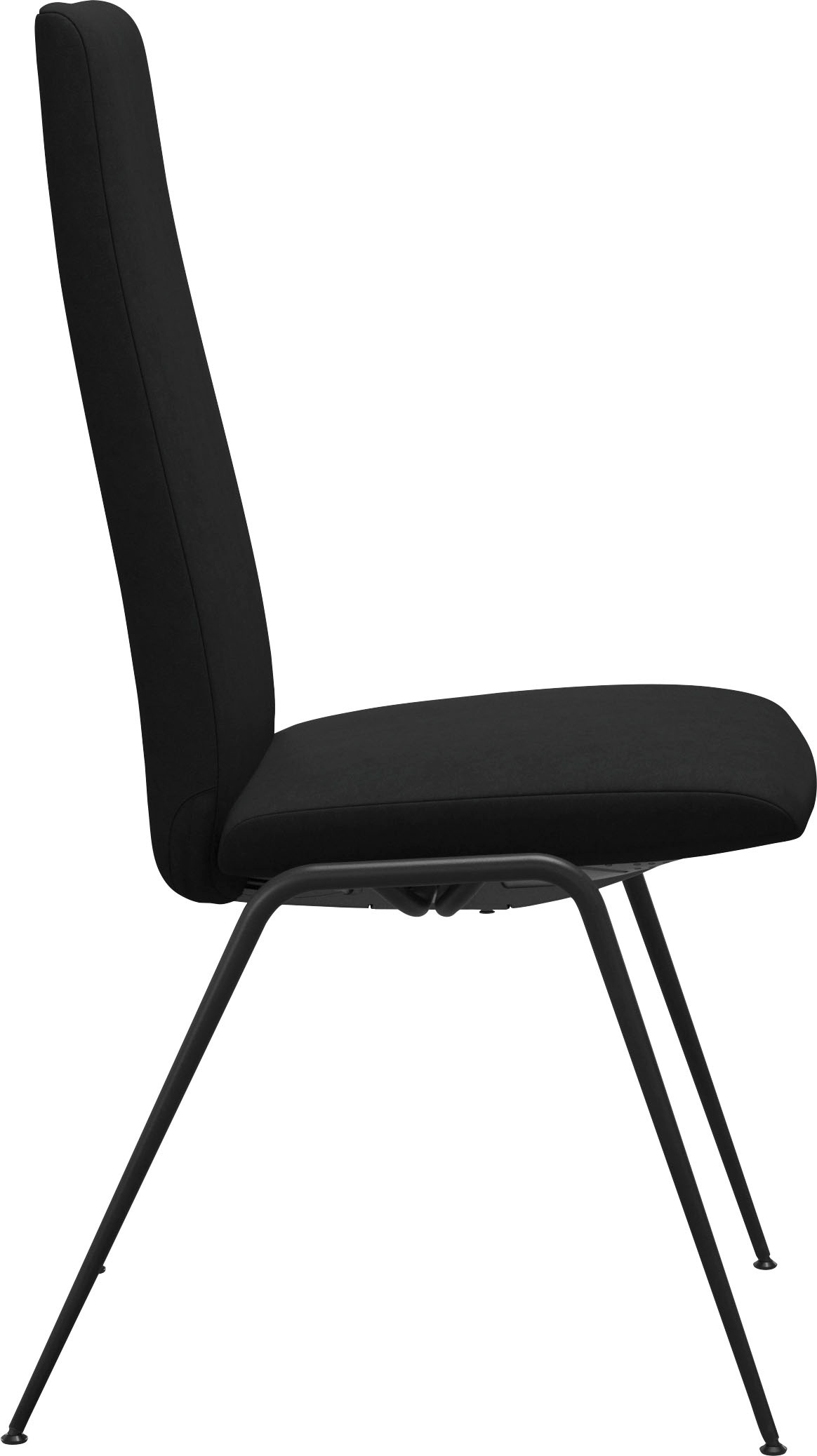 Stressless® Polsterstuhl »Laurel« () High Back, Größe M, mit Beinen aus Stahl in Schwarz matt