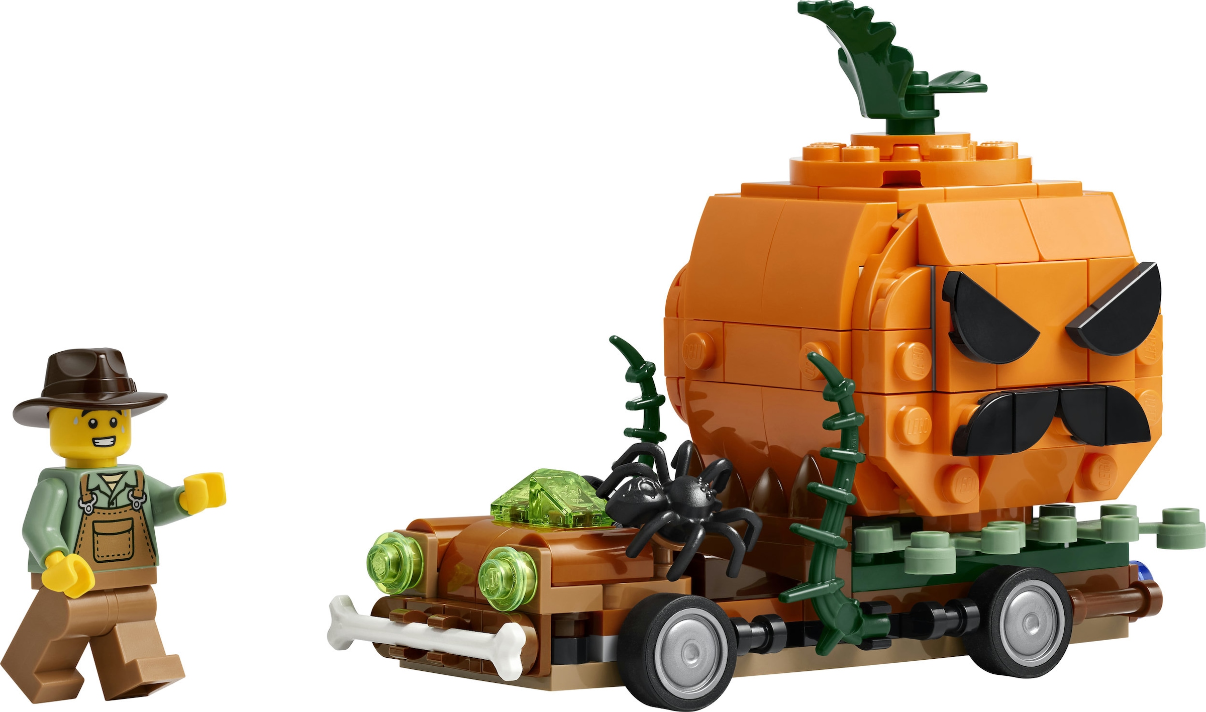 LEGO® Konstruktionsspielsteine »Pickup mit Halloweenkürbis (40822), LEGO LEGO Iconic« Made in Europe