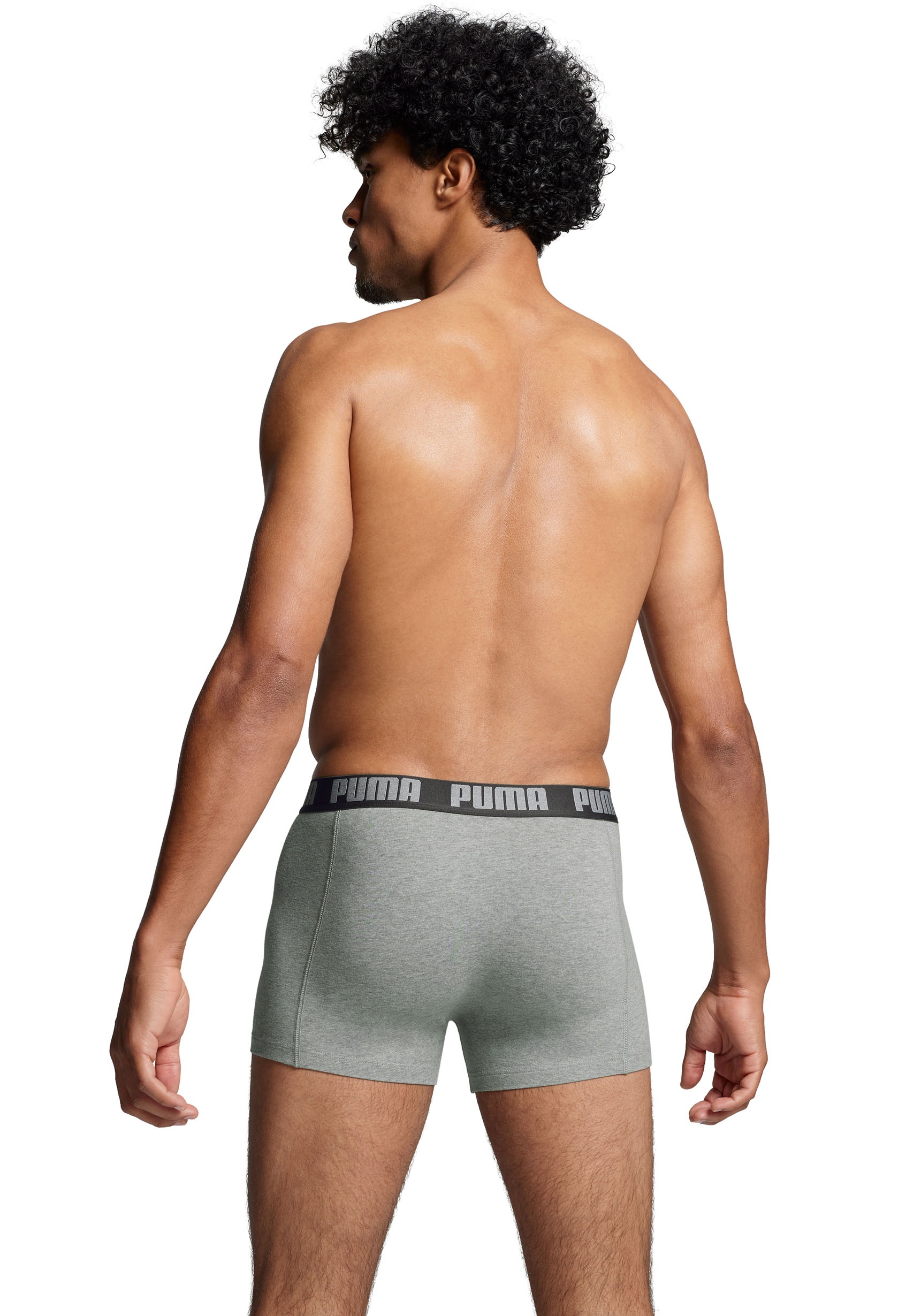 PUMA Boxer, (Packung, 2er-Pack), mit Puma Webbund