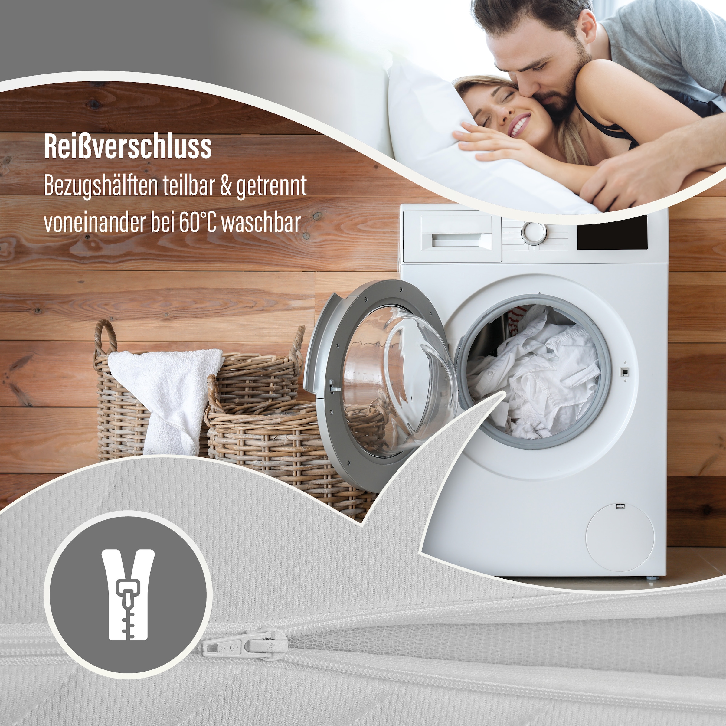 Beco Komfortschaummatratze »Marissa, 7 Zonen Matratze 90x200, 140x200 cm & weitere Größen« 18 cm hoch Raumgewicht: 30 kg/m³ 1 Stk. tlg. ergonomischer Schlaf , getestet in 90x200, H3, Ausgabe 10/2025