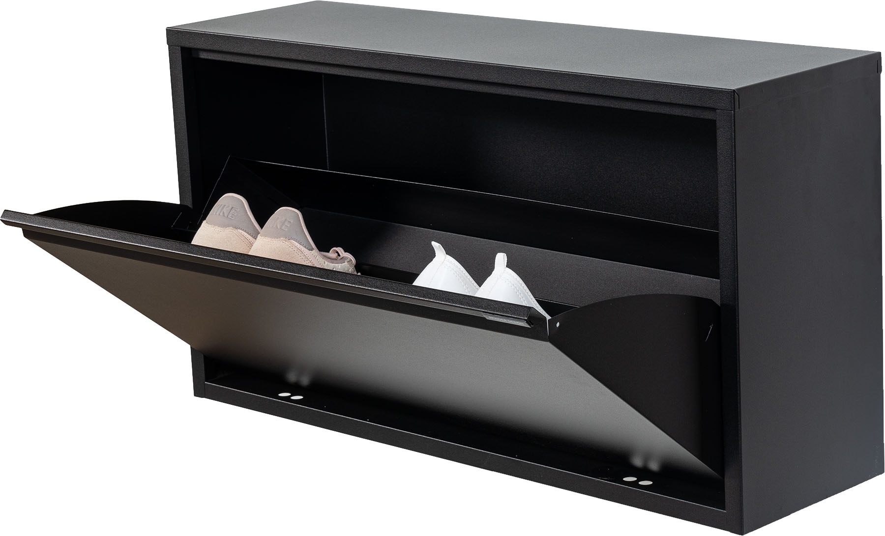 Spinder Design Schuhschrank »BILLY 1«, Stahlschuhschrank mit Doppelfach