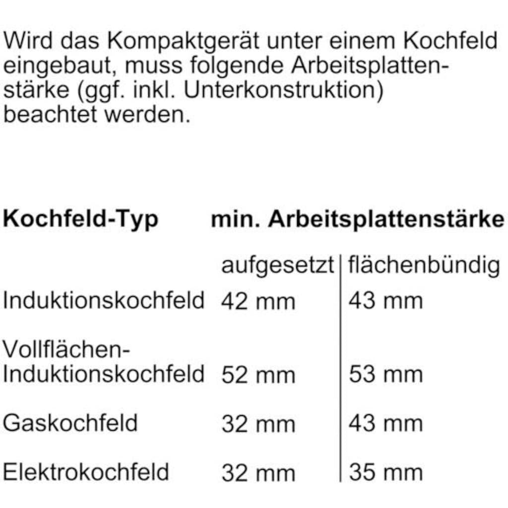 SIEMENS Backofen mit Mikrowelle »CM633GBS1«, CM633GBS1