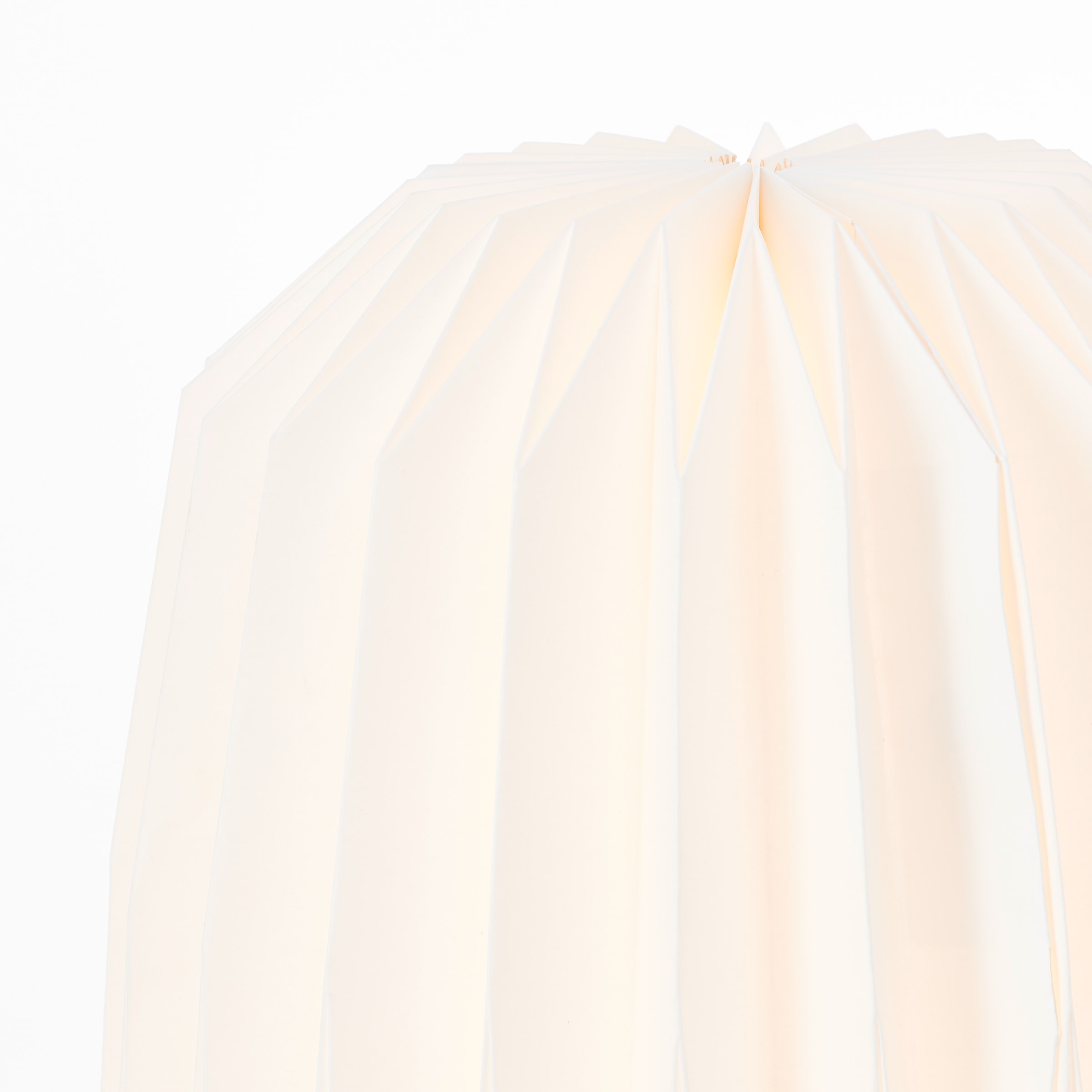 Brilliant Stehlampe »June« E27 1 Stk. 110 cm Höhe, E27, max. 20 W, Papier/Metall, weiß