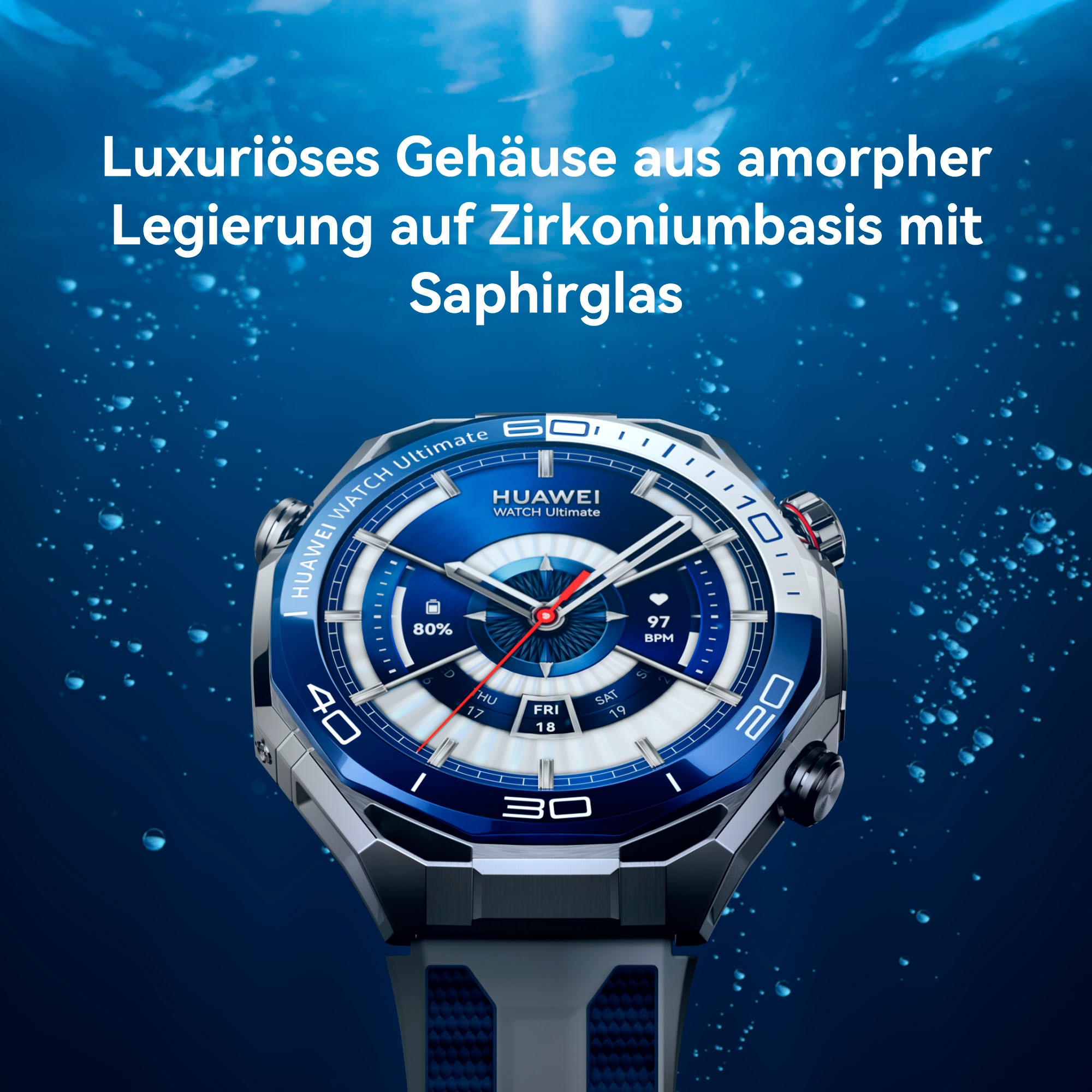 Huawei Smartwatch »WATCH Ultimate 2« (3,8 cm / 1,5 ″) Harmony OS