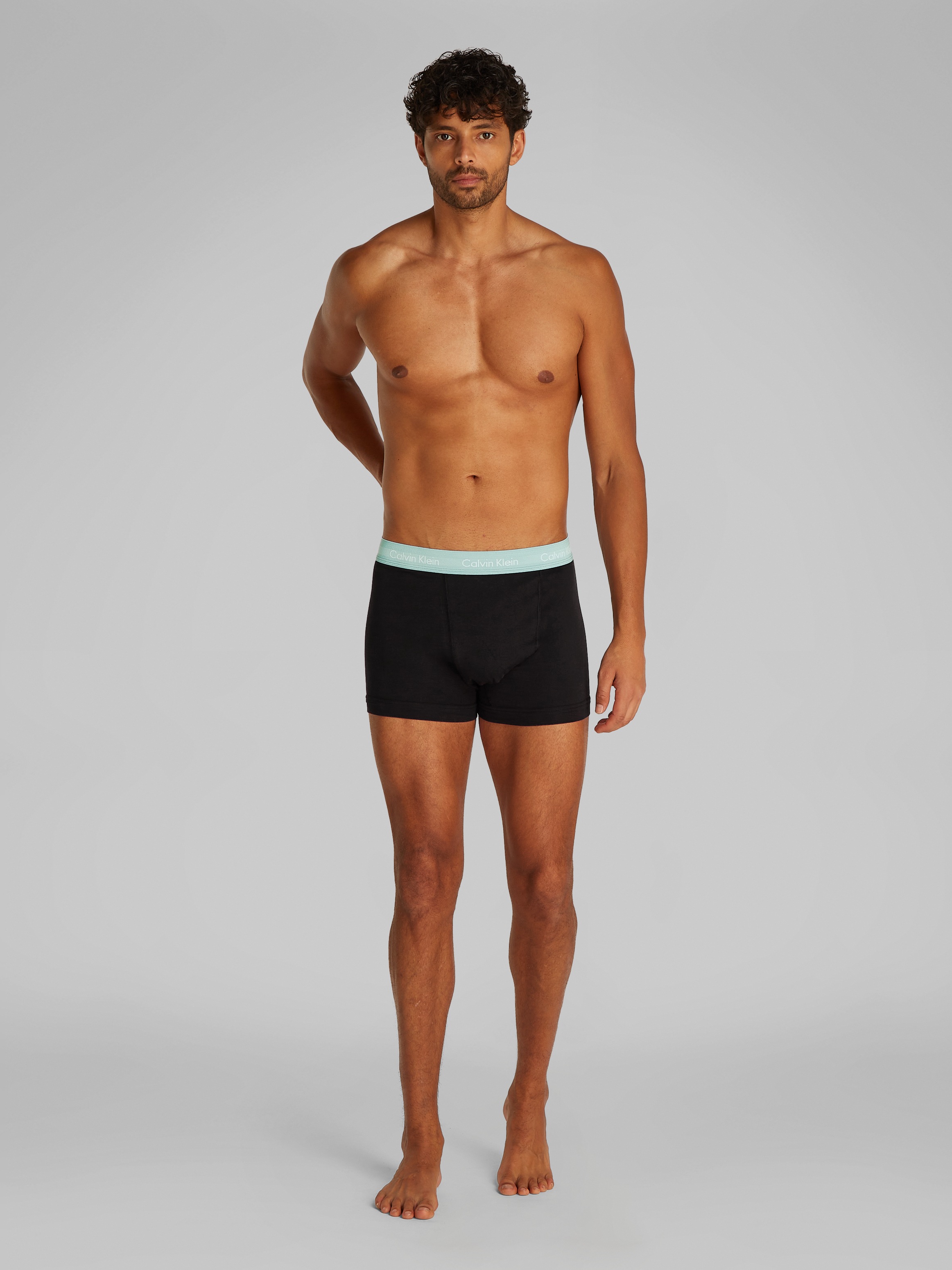 Calvin Klein Underwear Trunk »TRUNK 3PK«, (Packung, 3 St.), mit Calvin Klein Logo-Elastikbund (3 Stück)