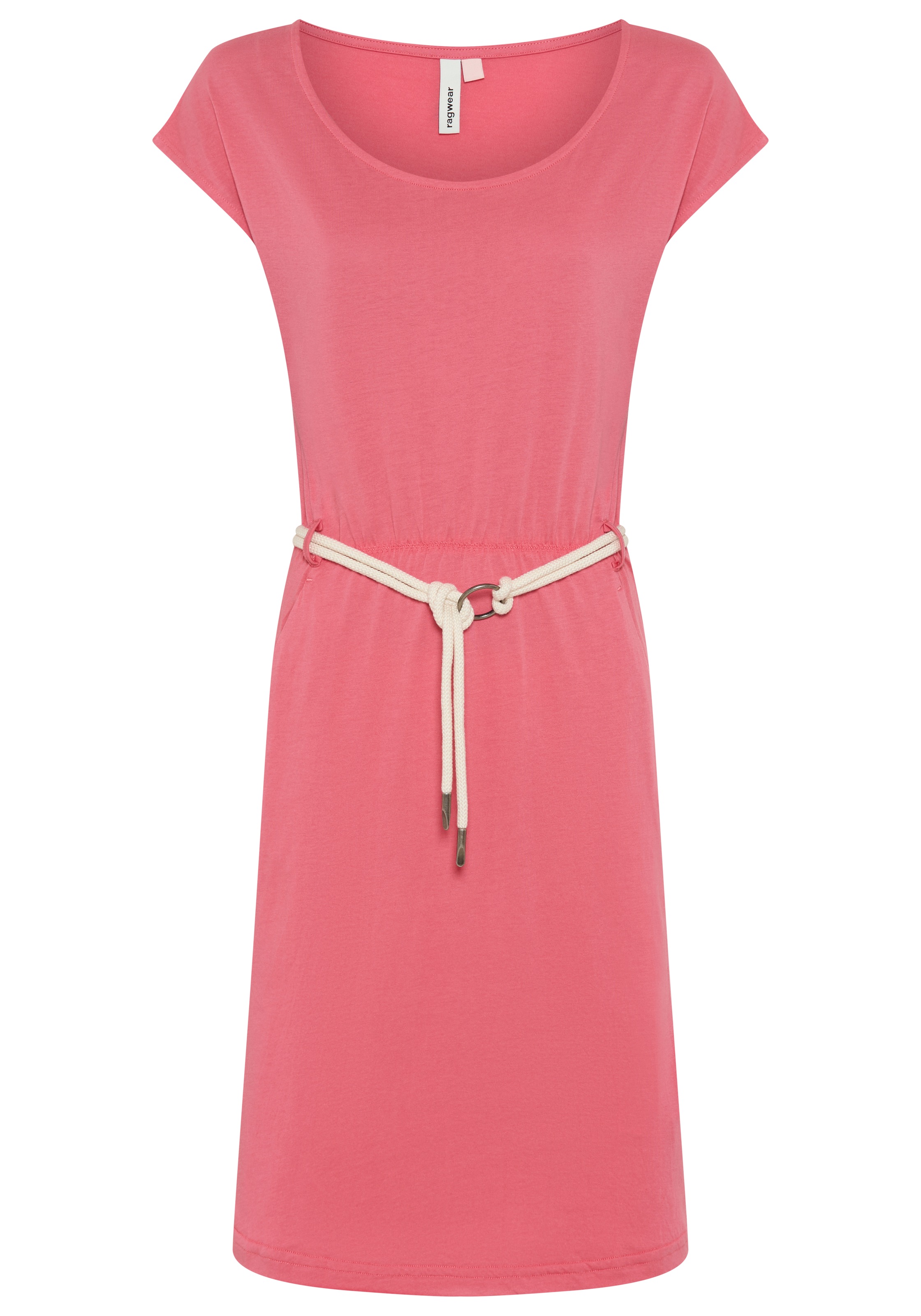 Ragwear Minikleid »LILITHE O« mit Taillen-Bindegürtel