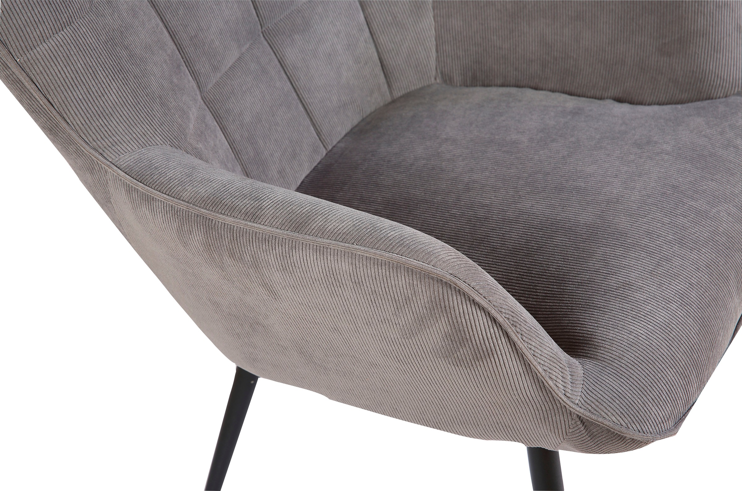 byLIVING Sitzgruppe »Uta«, Set, 2 tlg., Sessel mit Hocker