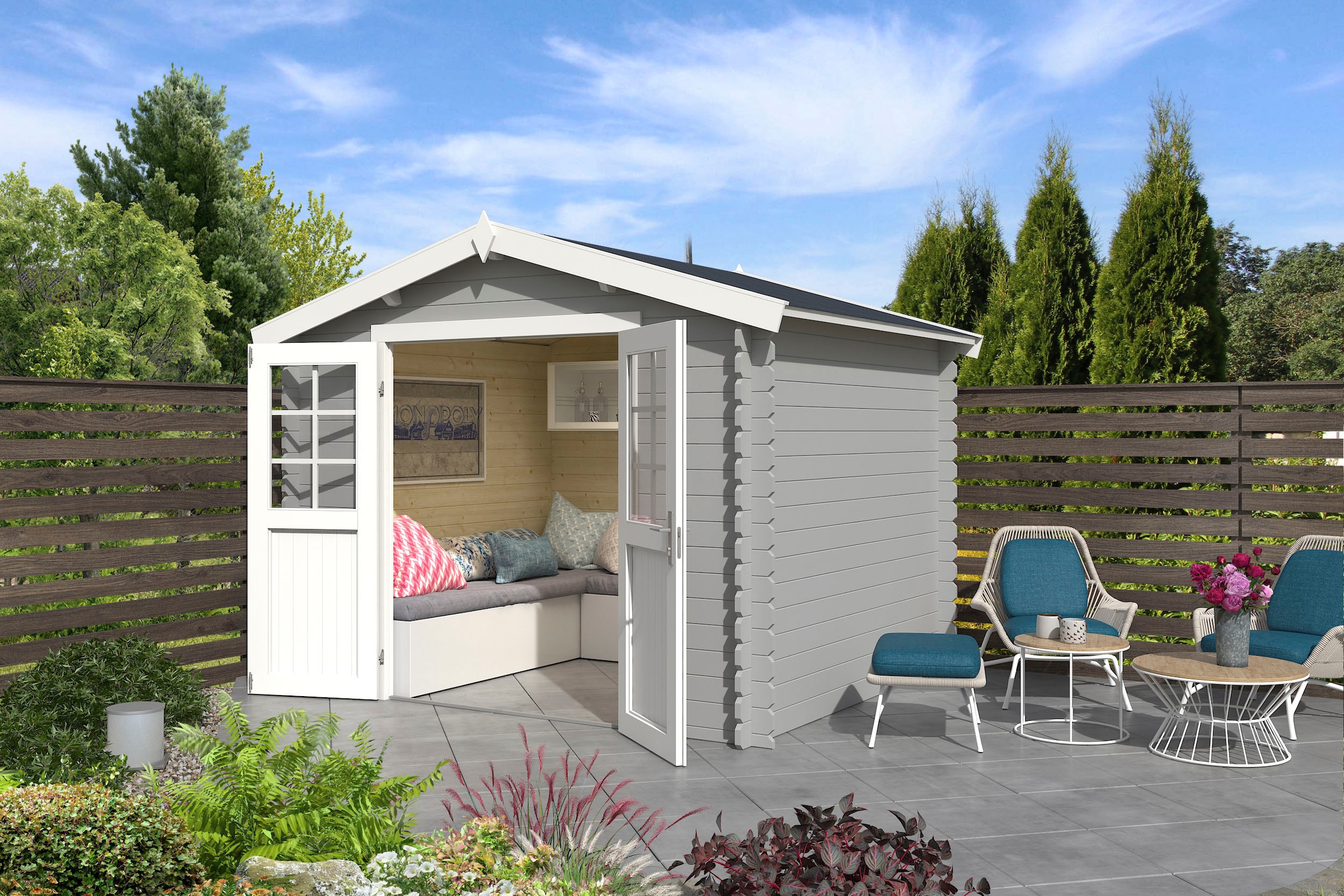 LASITA MAJA Gartenhaus »NORAH 230«, (Set)