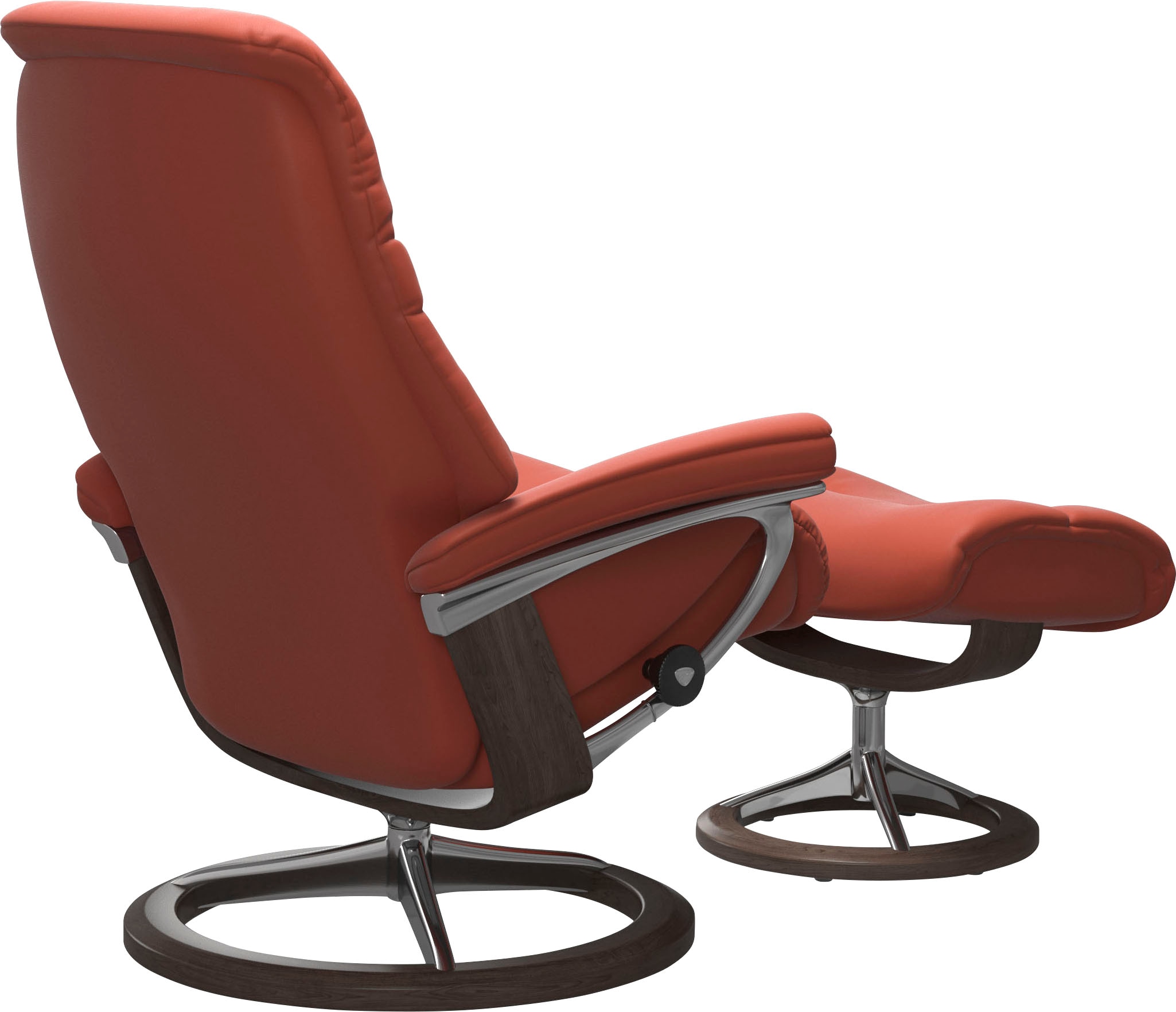 Stressless® Relaxsessel »Sunrise« Relaxsessel mit Hocker,  mit Signature Base, Größe S, Gestell Wenge, in 2 Lederqualitäten lieferbar
