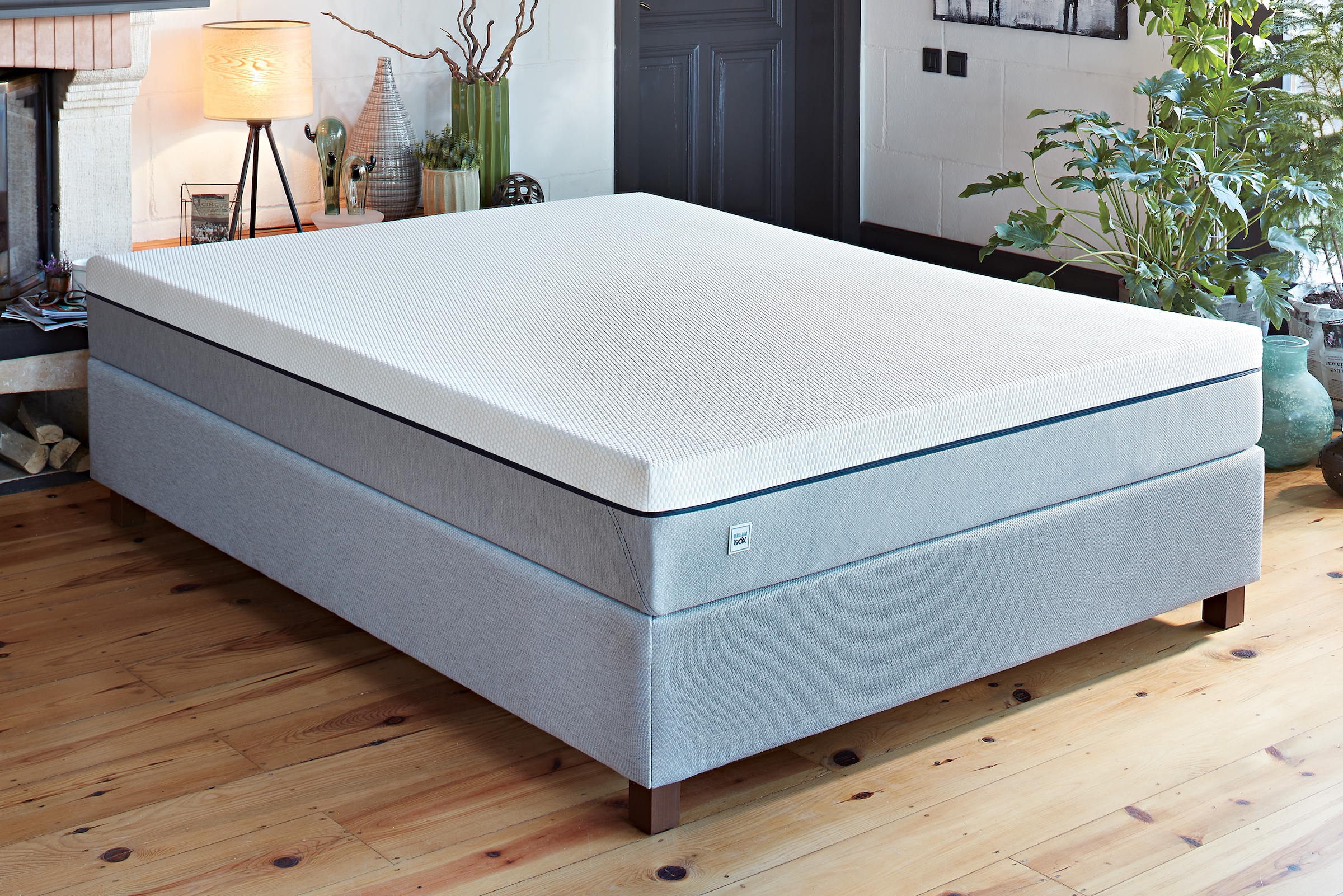 Yatas Bedding Taschenfederkernmatratze »Dream Box Roll PRO, Matratze 90x200, 140x200 cm & weitere Größen«, 24 cm hoch, 416 Federn, (1 St.), H2 / H3, wendbar, ergonomisch, atmungsaktiv