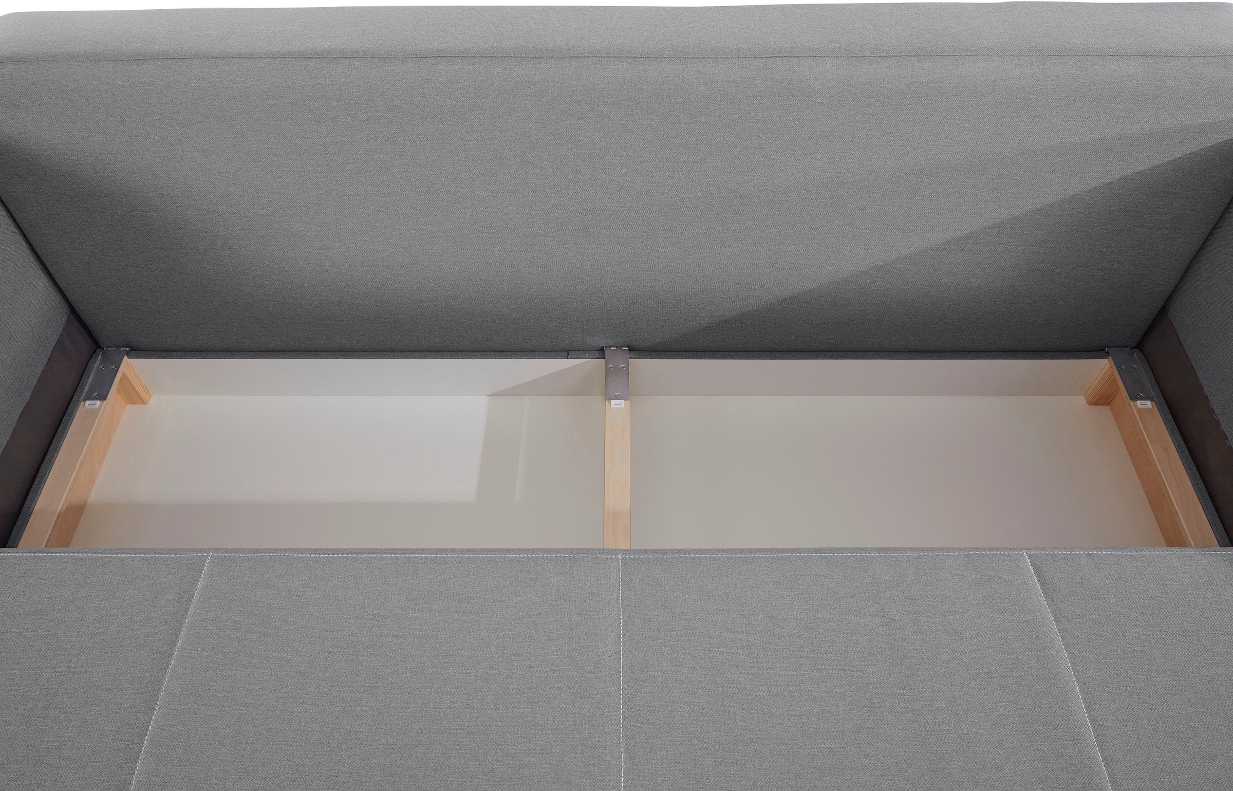 INOSIGN Schlafsofa »Berlin«, mit Boxspringaufbau, Bettfunktion & Bettkasten, Dauerschlafsofa
