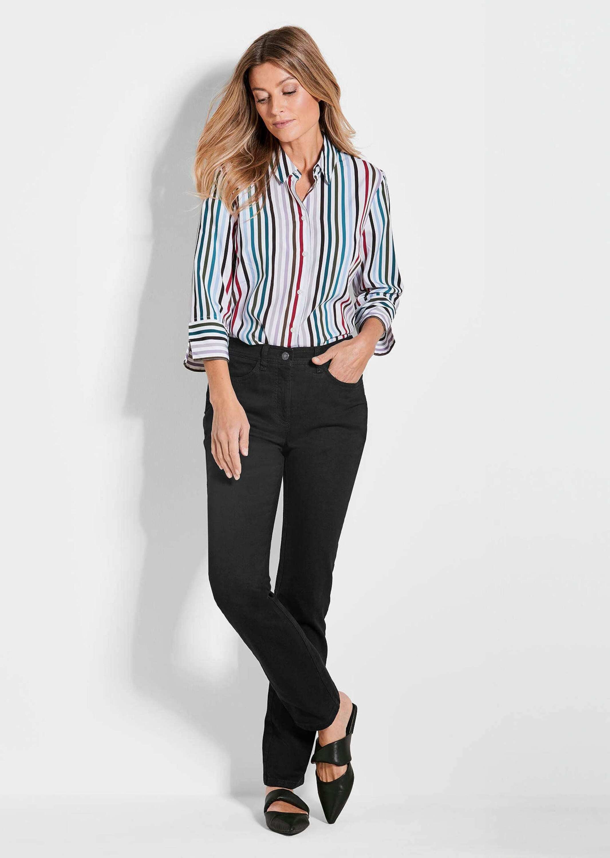 GOLDNER Regular-fit-Jeans »Klassische Jeanshose Carla«