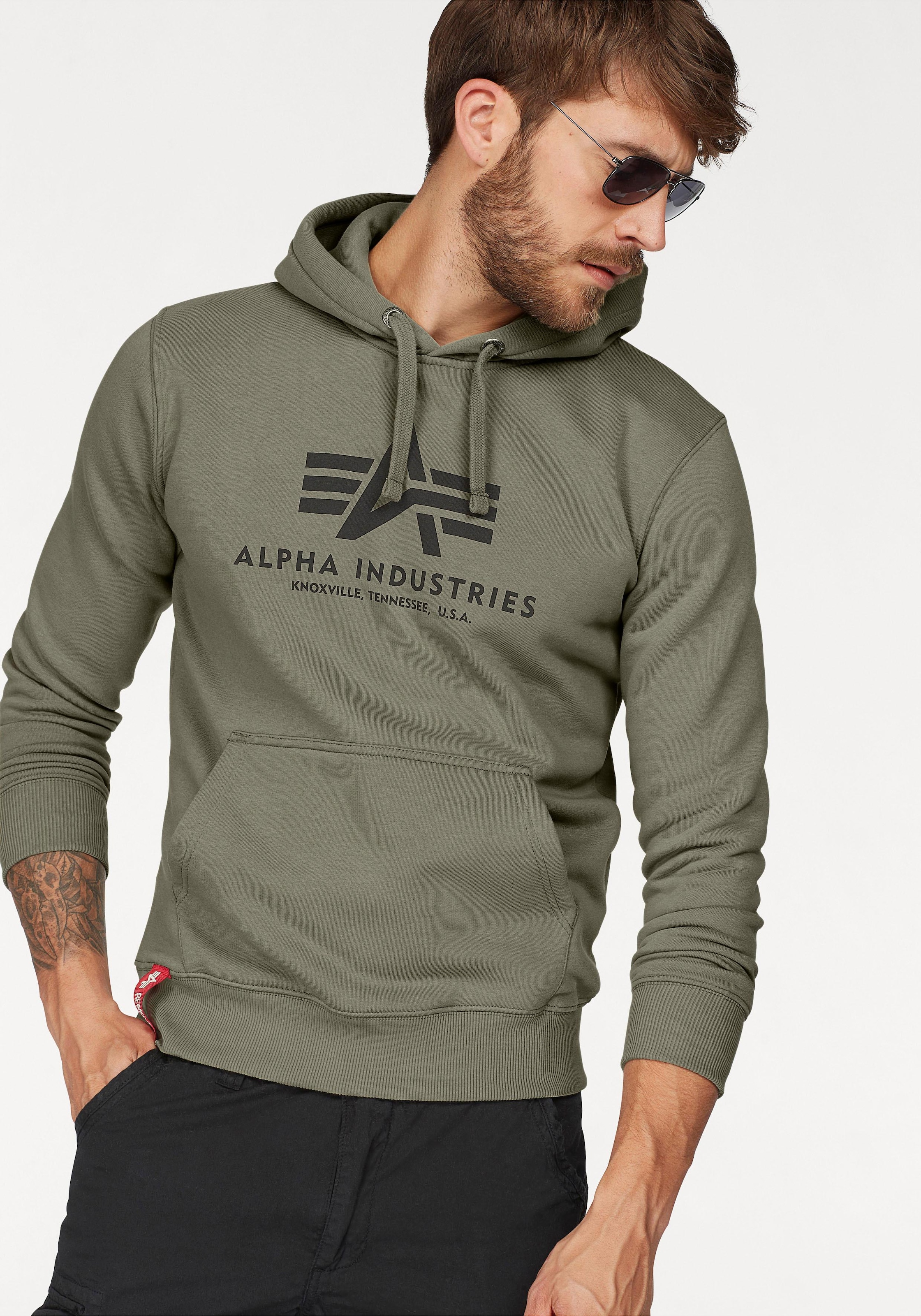 Alpha Industries kaufen OTTO »Basic bei Hoody« online Kapuzensweatshirt