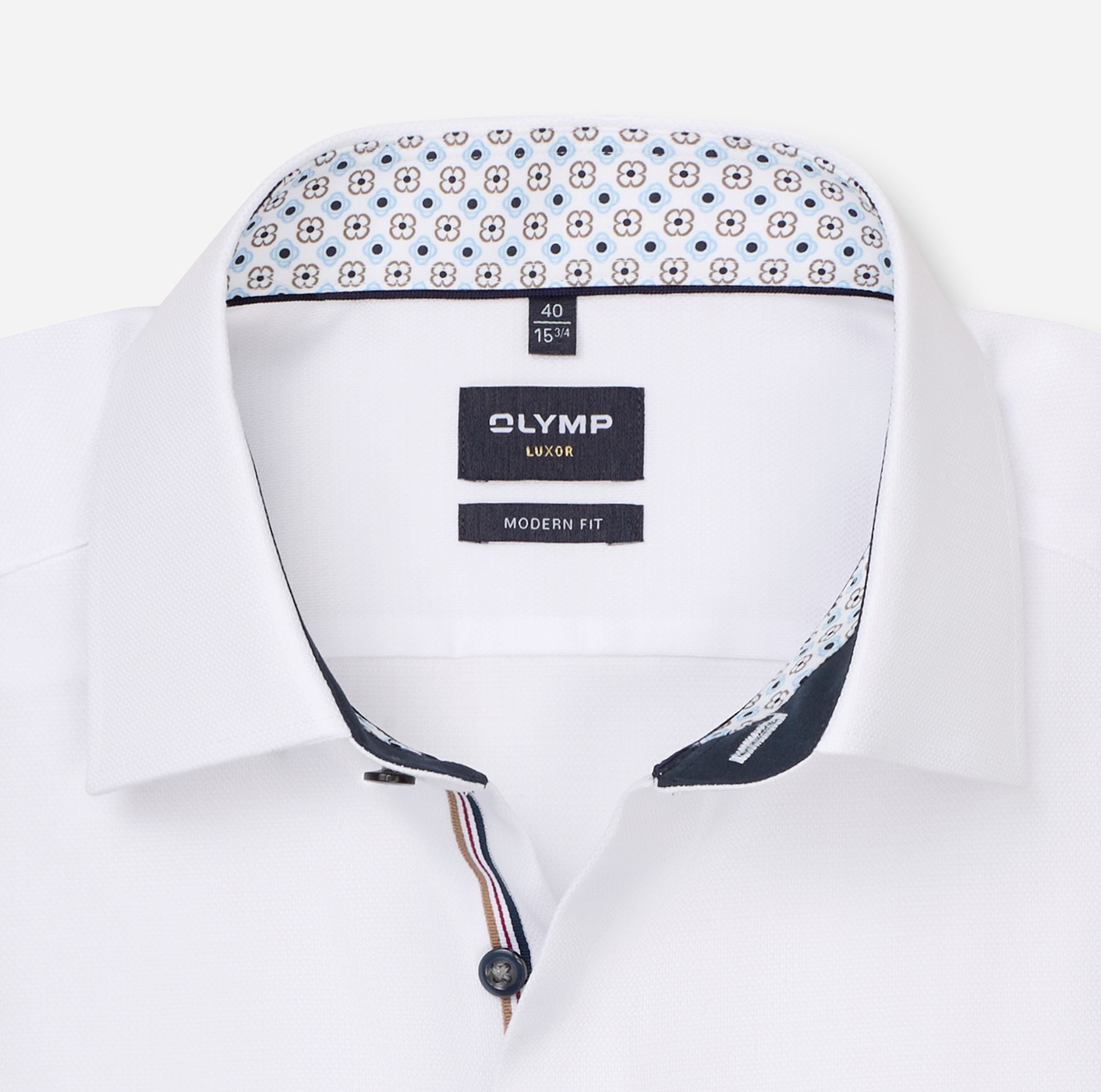 OLYMP Langarmhemd »Luxor 24/Seven« Businesshemd, New-Kentkragen, modern fit