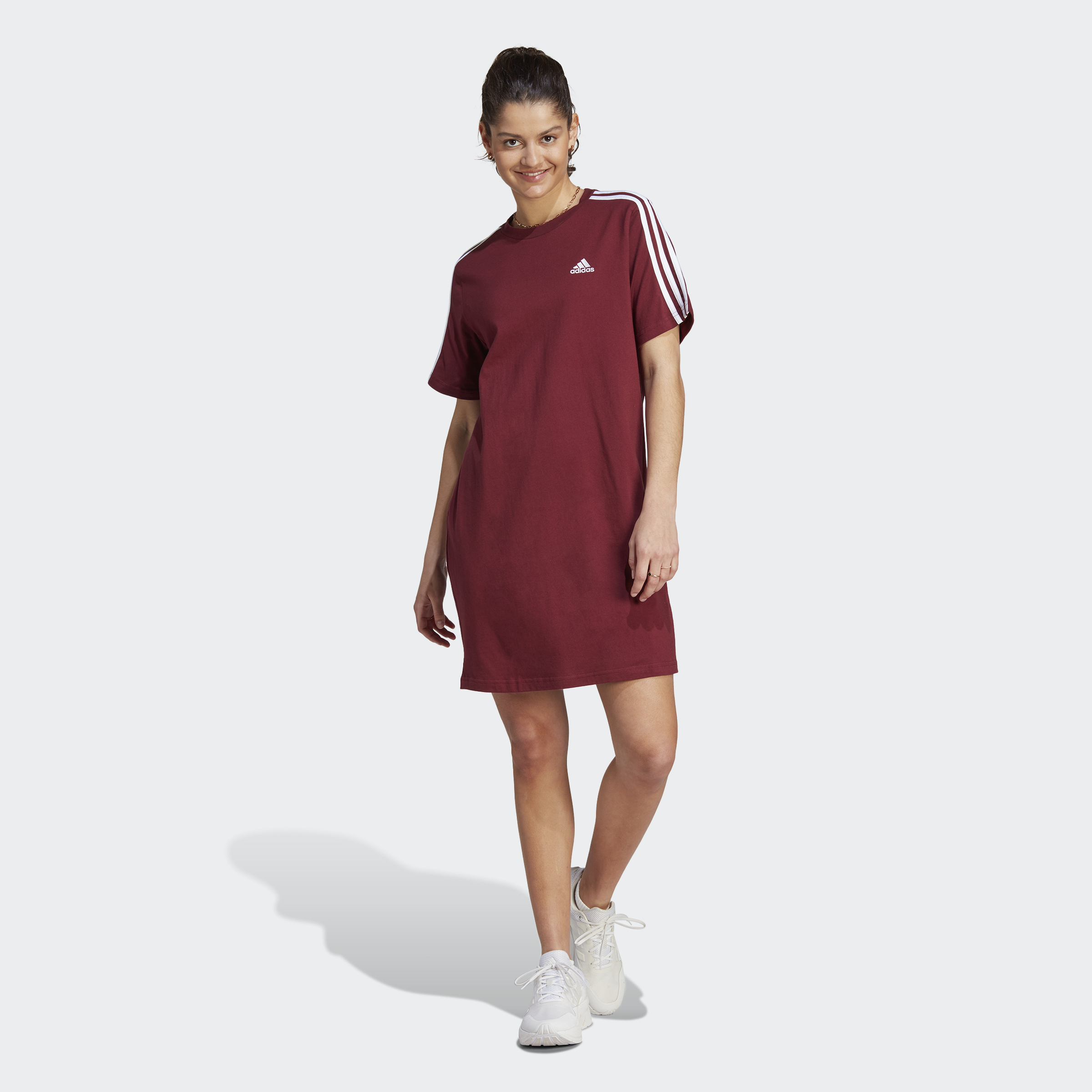KLEID« Online LOVE im Sportswear Shop OTTO PRINT »BRAND adidas Shirtkleid