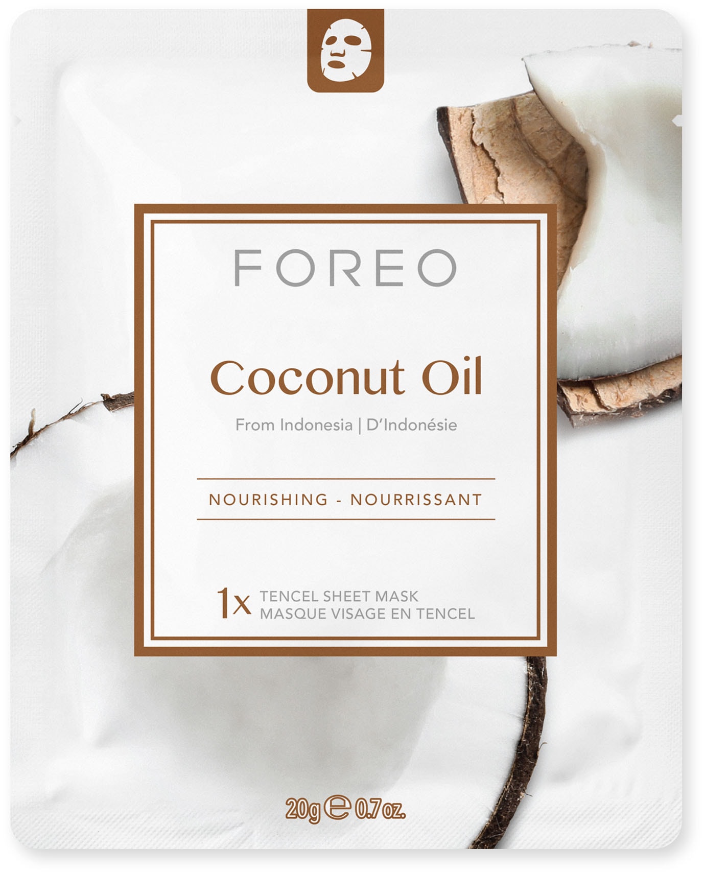 Gesichtsmaske »Farm To Face Collection Sheet Masks Coconut Oil«