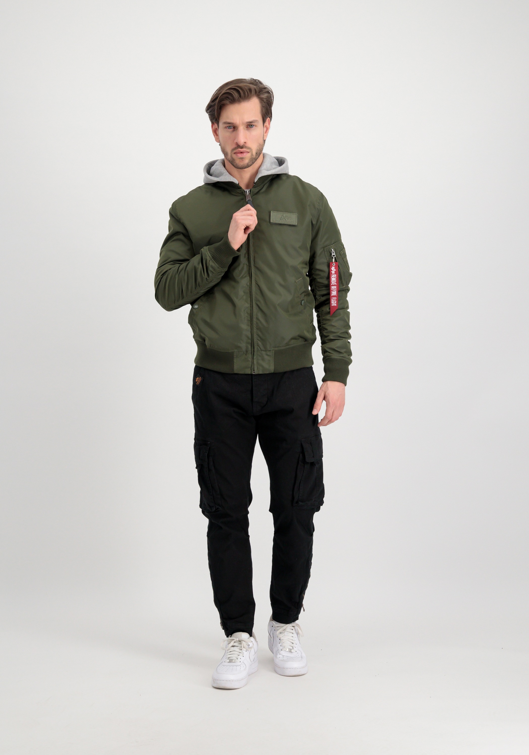Alpha Industries Bomberjacke »Alpha Industries Men - Bomber Jackets MA-1 TT Two Tone Hood«