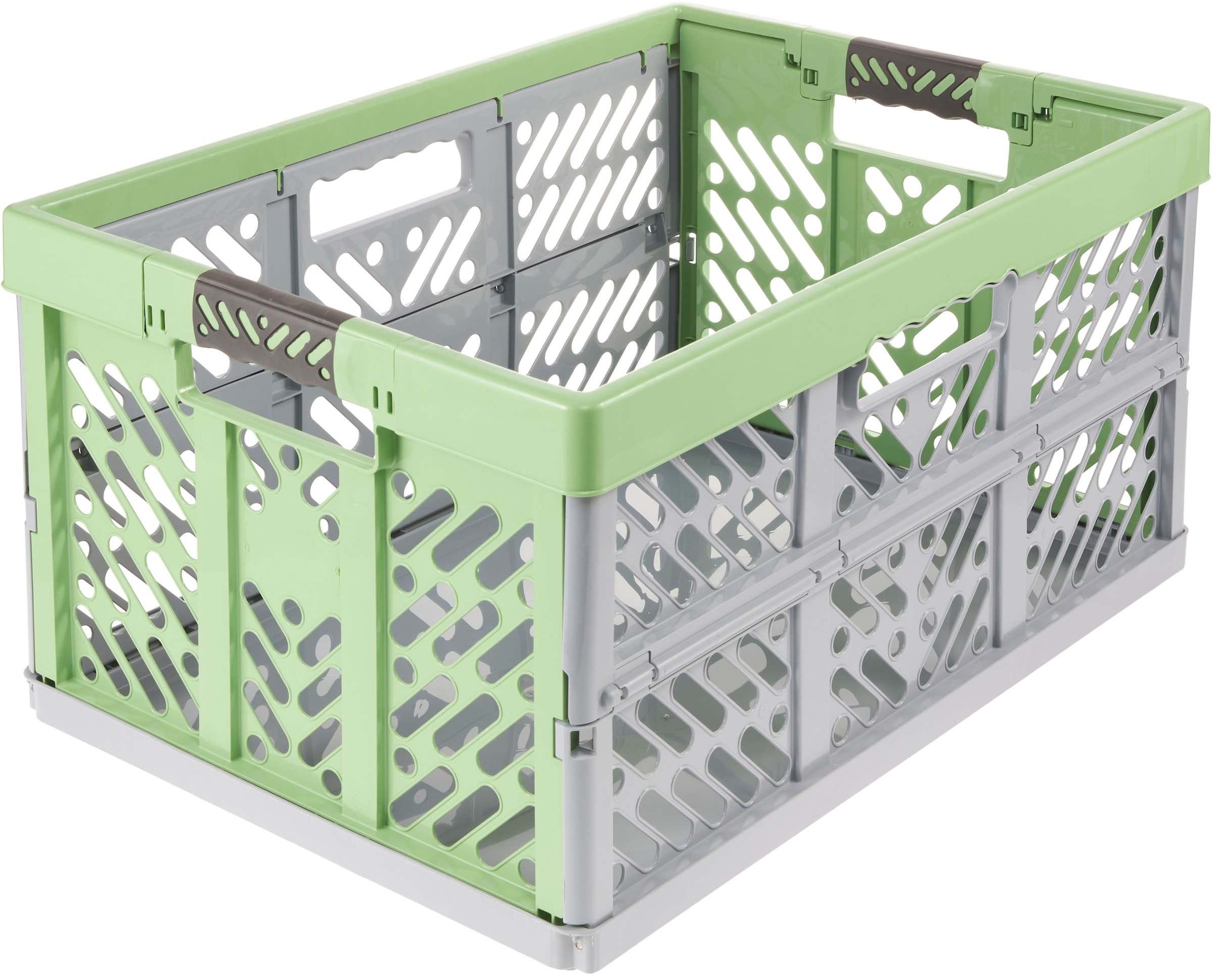 keeeper Klappbox »Profi-Klappbox ben eco mit Softgriffen (Set 4 St.) 45 l, 54x37x28 cm« Soft-Touch-Griffe, zusammenklappbar, leicht zu reinigen