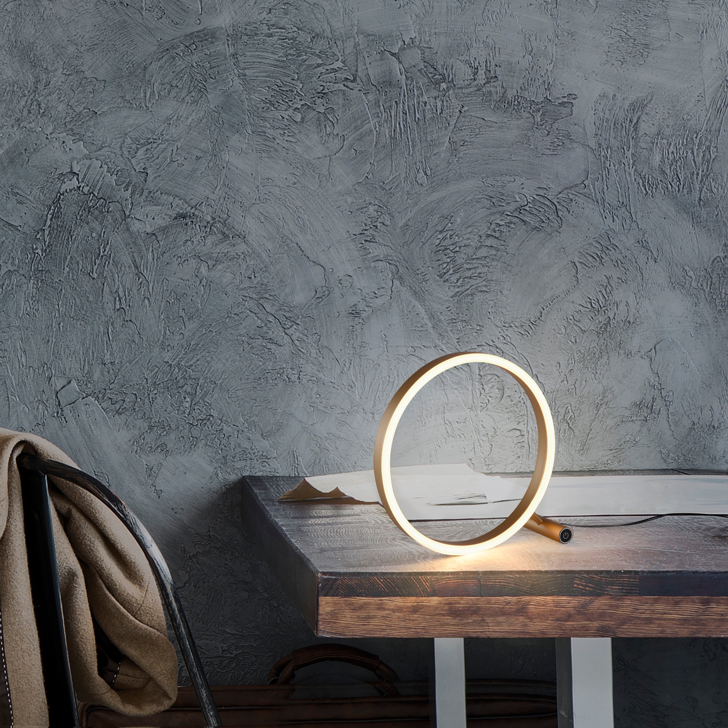 JUST LIGHT Tischleuchte »RITUS«, 1 flammig, Leuchtmittel LED-Board | LED fest integriert, LED, dimmbar über Touchdimmer