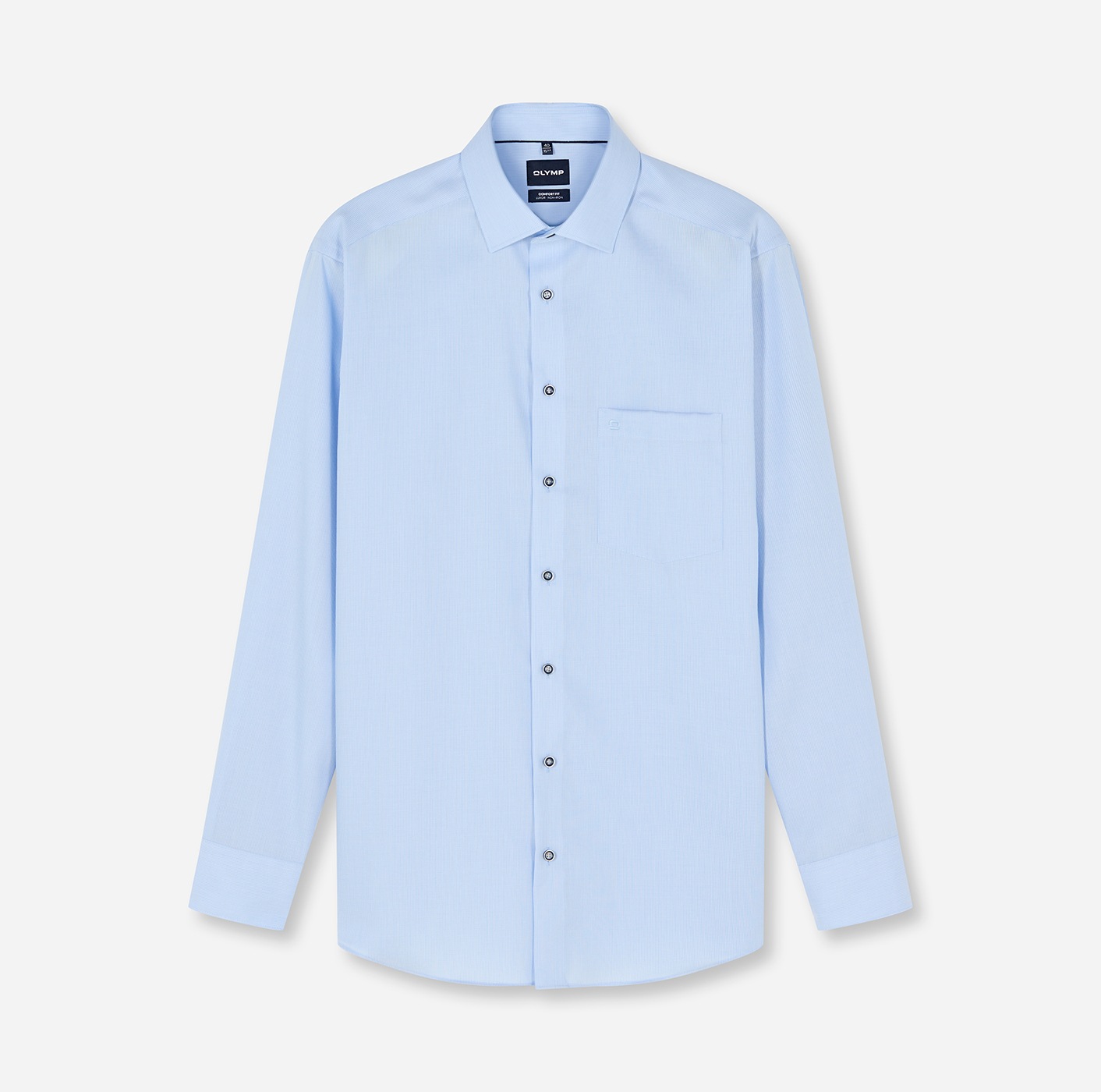 OLYMP Langarmhemd »Luxor« Businesshemd, New-Kentkragen, Comfort Fit
