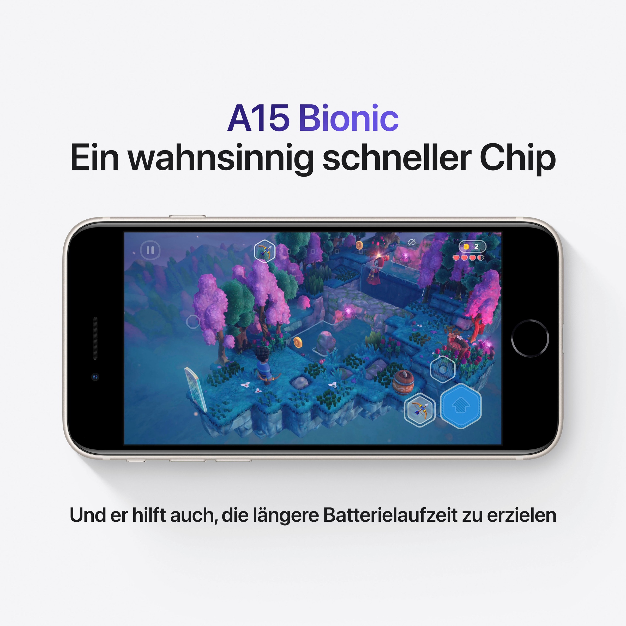 Apple Smartphone »iPhone SE (2022)« silber