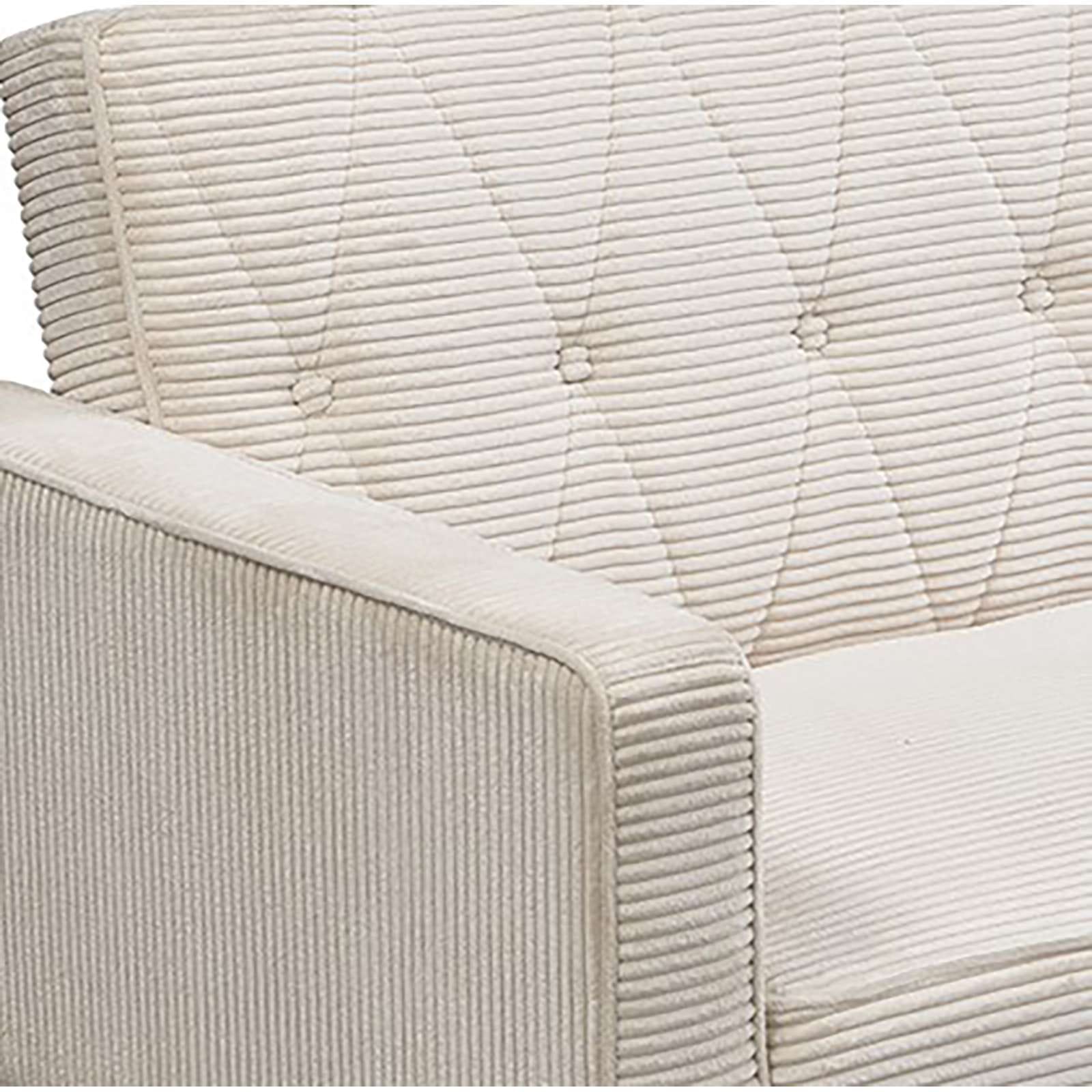 Dorel Home 3-Sitzer »Avon«, Schlafsofa 213cm, Bettfunktion (110/190cm), trendiger Cord o. Webstoff