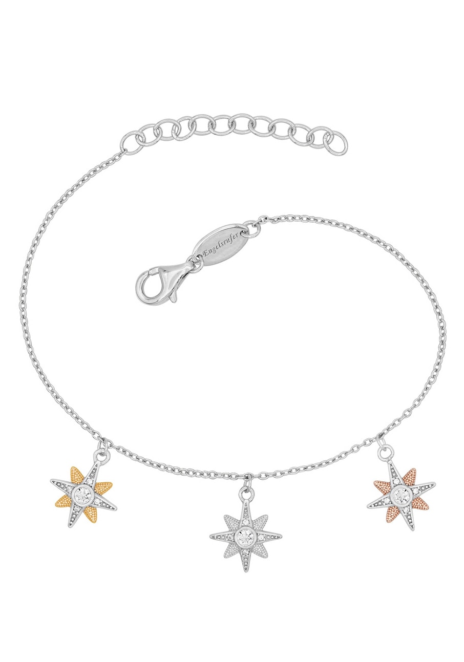 Armband »Twinkle, twinkle, little Star, Sternenanhänger, ERB-NEWSTAR-ZI-TRI«, mit...