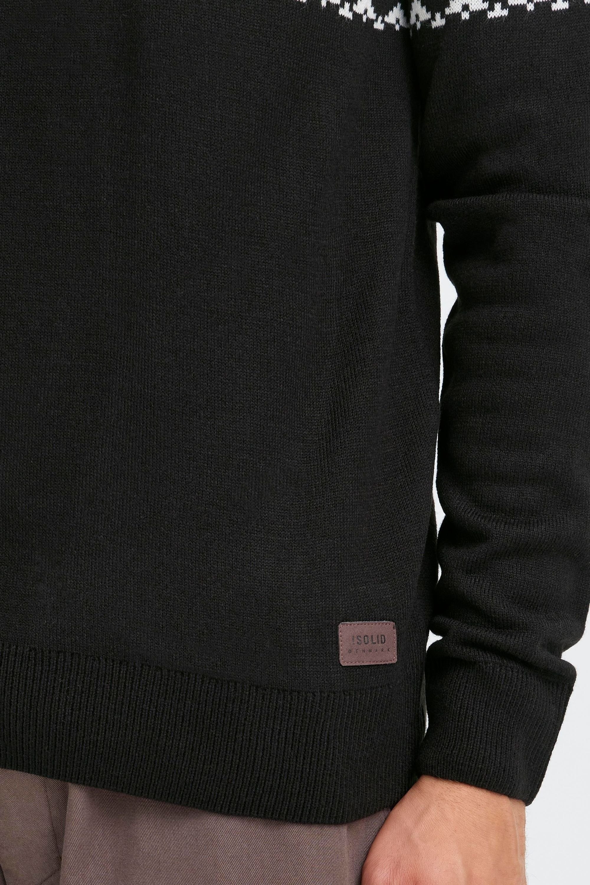 !Solid Strickfleece-Pullover »Strickpullover SDELLIS«
