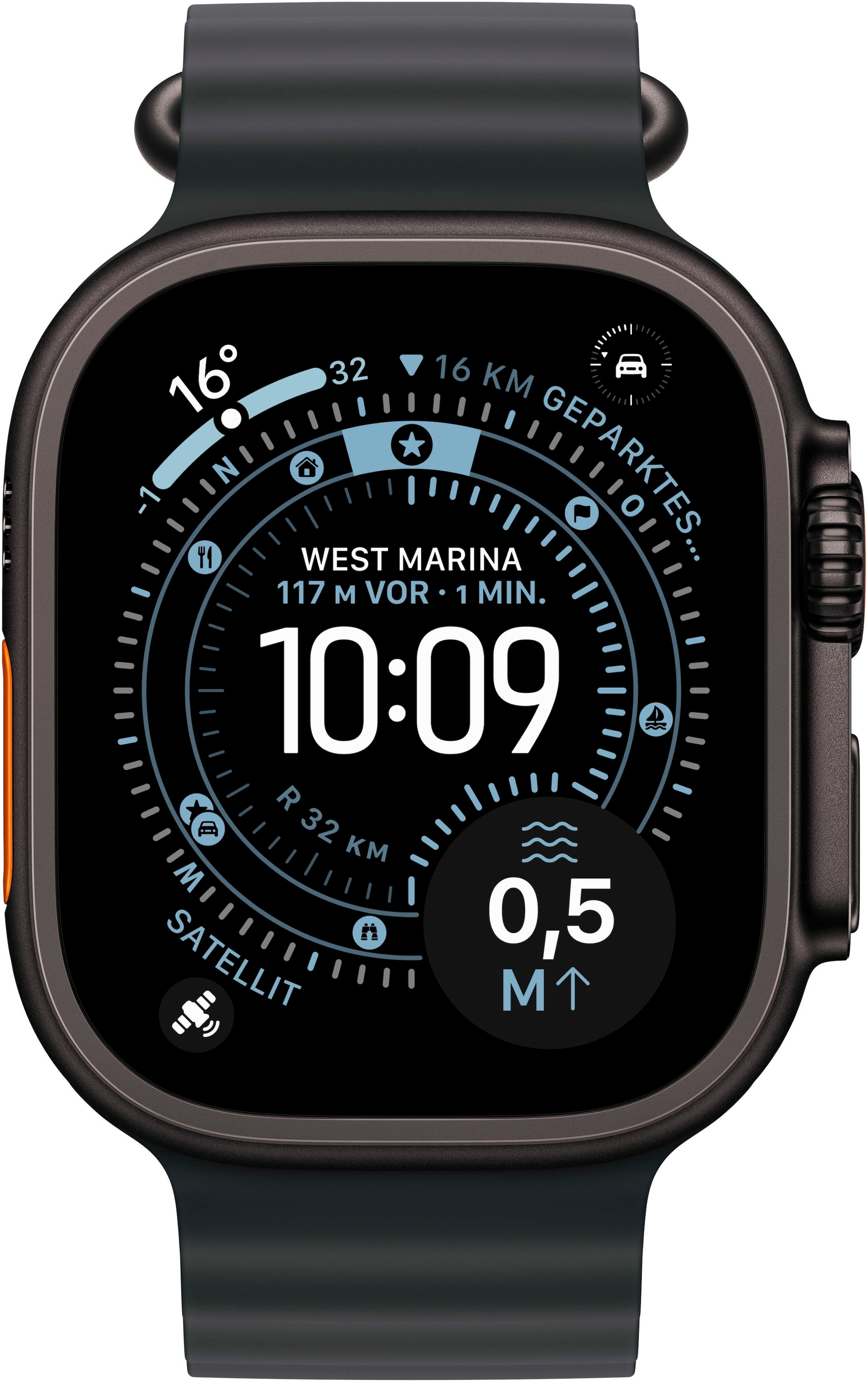 Apple Smartwatch »Watch Ultra 3 GPS + Cellular 49mm«(49) Watch OS